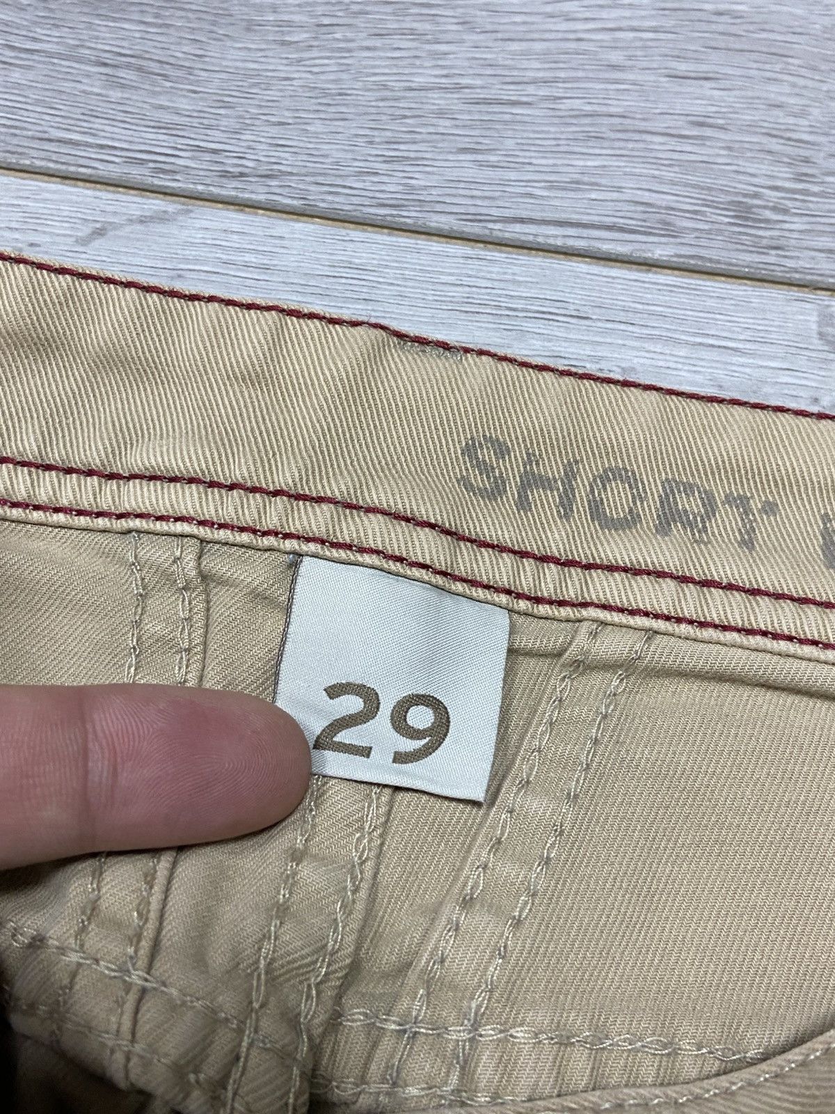 Marithe + Francois Girbaud Marithe Francois Girbaud short next boyfriend buttons pants Size 29" - 5 Thumbnail
