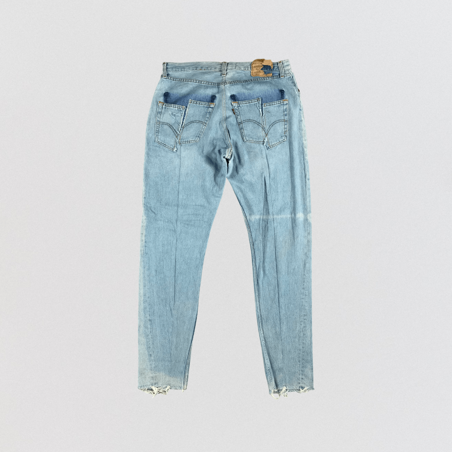 Levi's Vintage 90s Light Wash Levis 501 Jeans-JM2402 Size US 36 / EU 52 - 2 Thumbnail