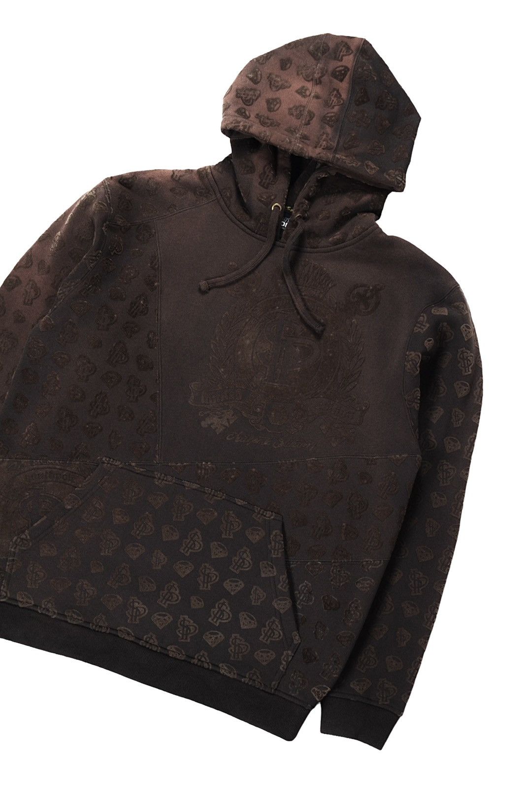 Southpole Y2K Southpole Dollar Corduroy Monogram HipHop Hoodie Size US L / EU 52-54 / 3 - 4 Thumbnail