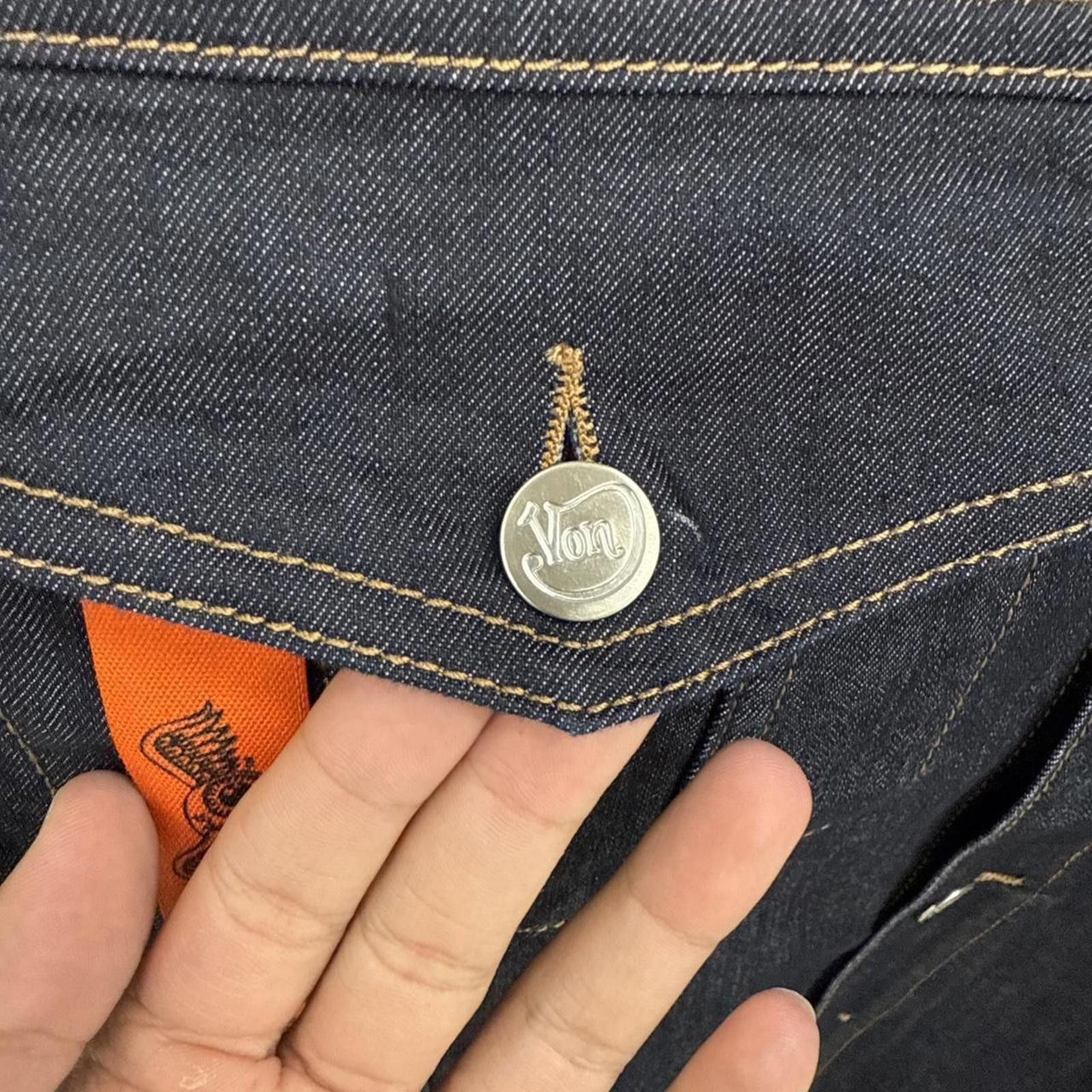 Von Dutch Von Dutch Made in Italy Indigo Denim Jacket Small Size US S / EU 44-46 / 1 - 5 Thumbnail