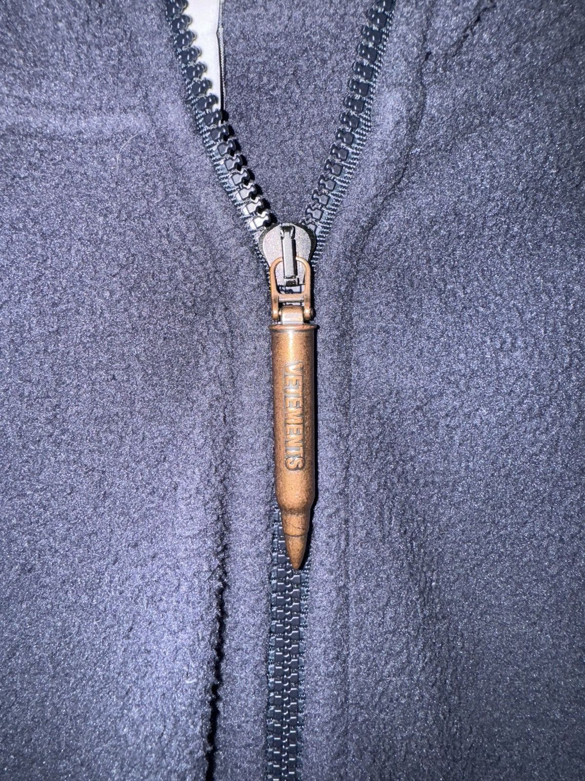 Vetements VETEMENTS SS19 GIMP BULLET FLEECE MASK ZIP UP HOODIE Size US XL / EU 56 / 4 - 5 Thumbnail