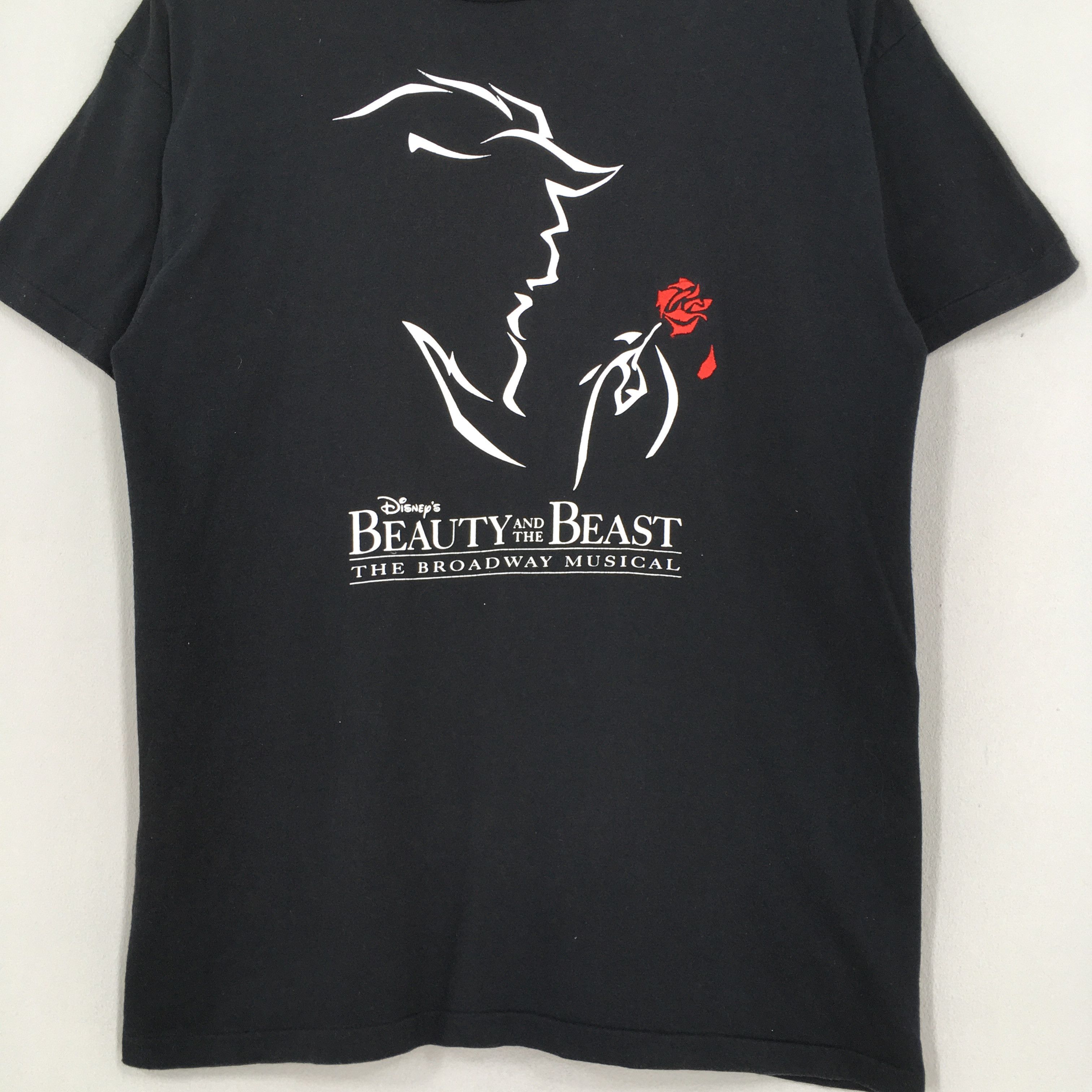 Disney × Vintage Vintage 90's Beauty And The Beast Disney Tshirt Medium Size US M / EU 48-50 / 2 - 3 Thumbnail