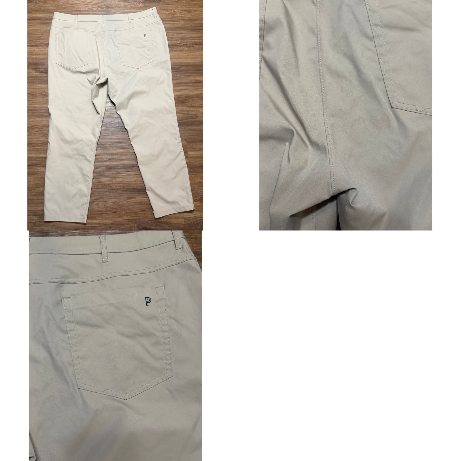 Vintage Public Rec Dealmaker 5 Pocket Pants Sz 44x32 Tan Khaki Straight Leg Performance Size US 44 / EU 60 - 9 Thumbnail