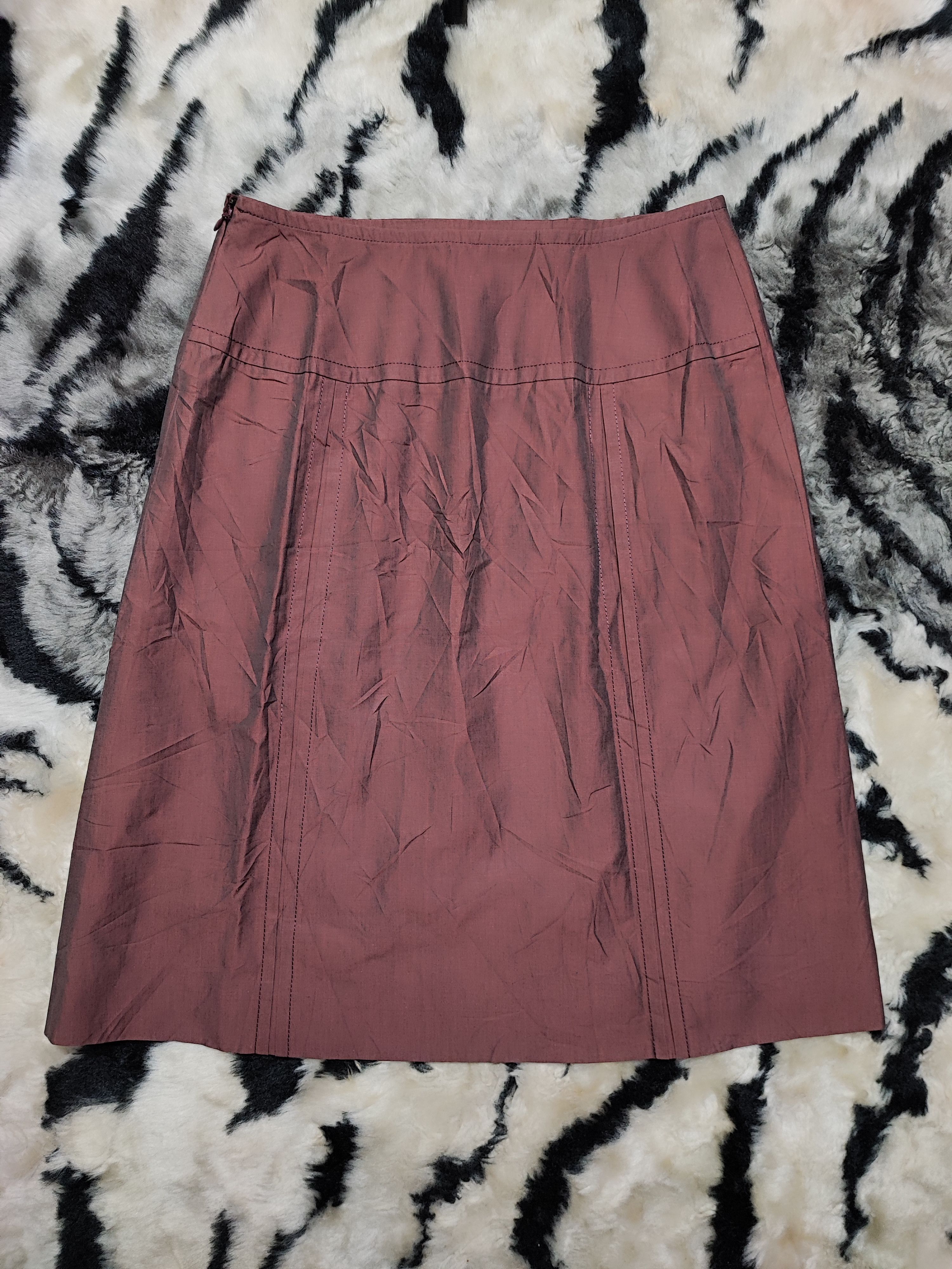 Trussardi Trussardi Mini Skirt Shining Velvet Size 26" / US 2 / IT 38 - 2 Thumbnail