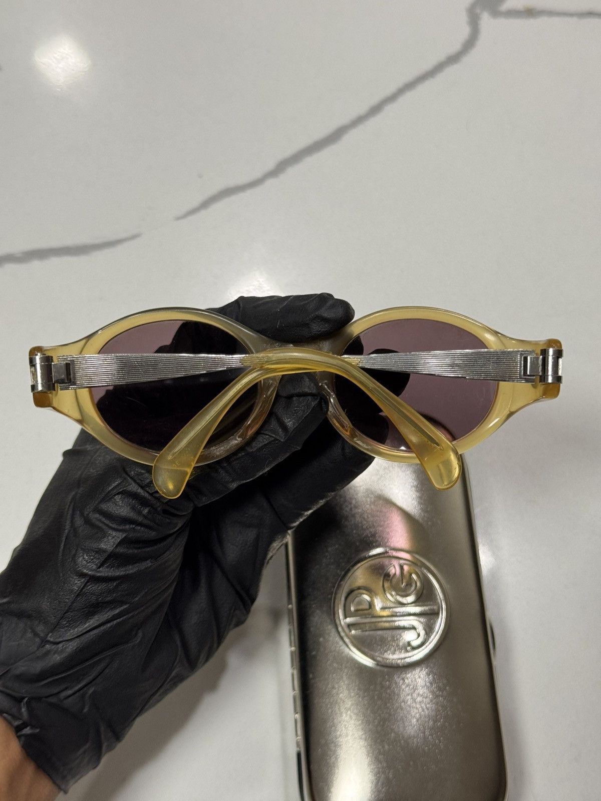 Jean Paul Gaultier VINTAGE JEAN PAUL GAULTIER 56-2272 STEAMPUNK SUNGLASSES Size ONE SIZE - 11 Thumbnail