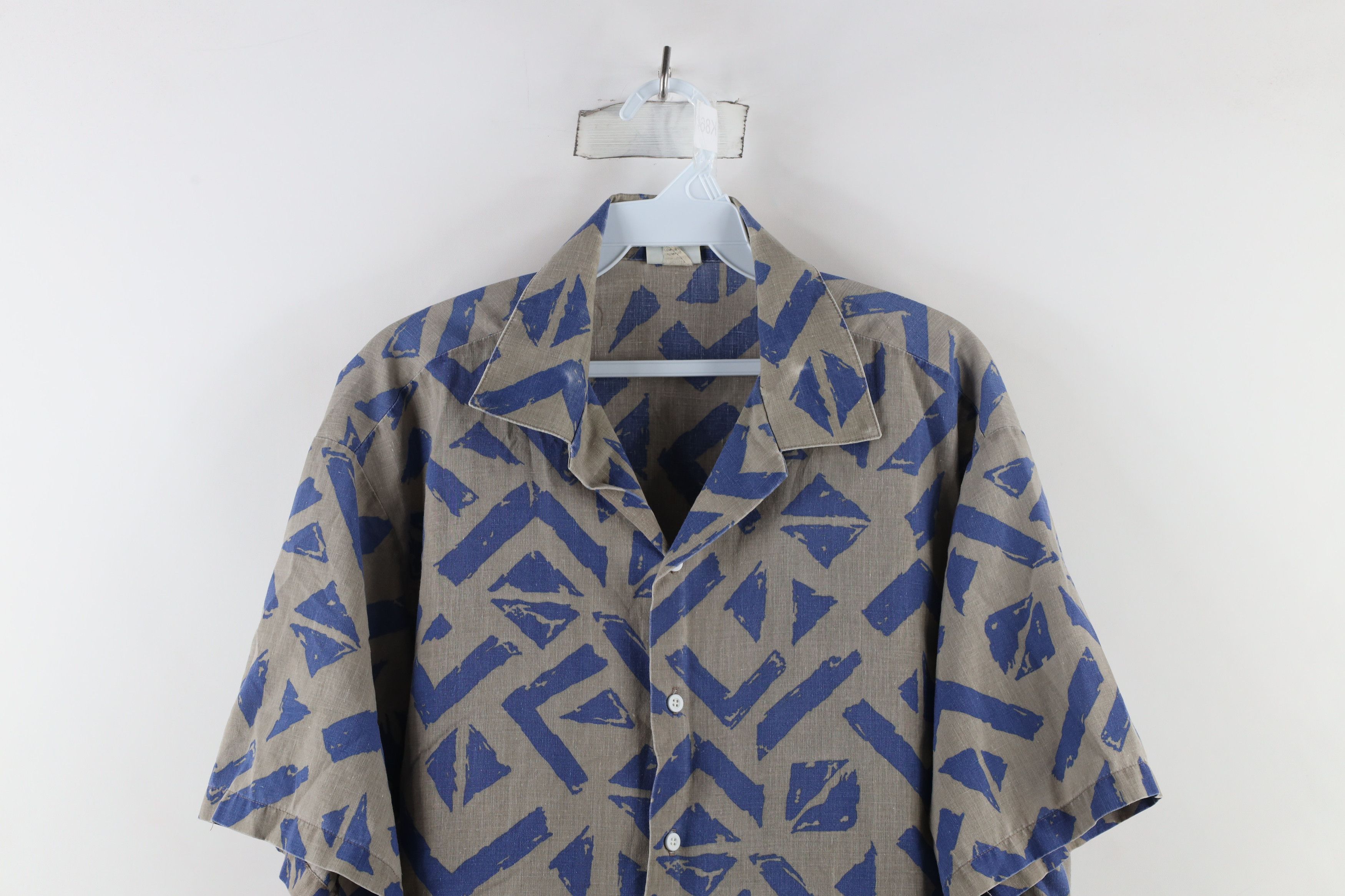 Vintage Vintage 90s Streetwear Surfing Camp Collar Button Shirt USA Size US L / EU 52-54 / 3 - 2 Thumbnail