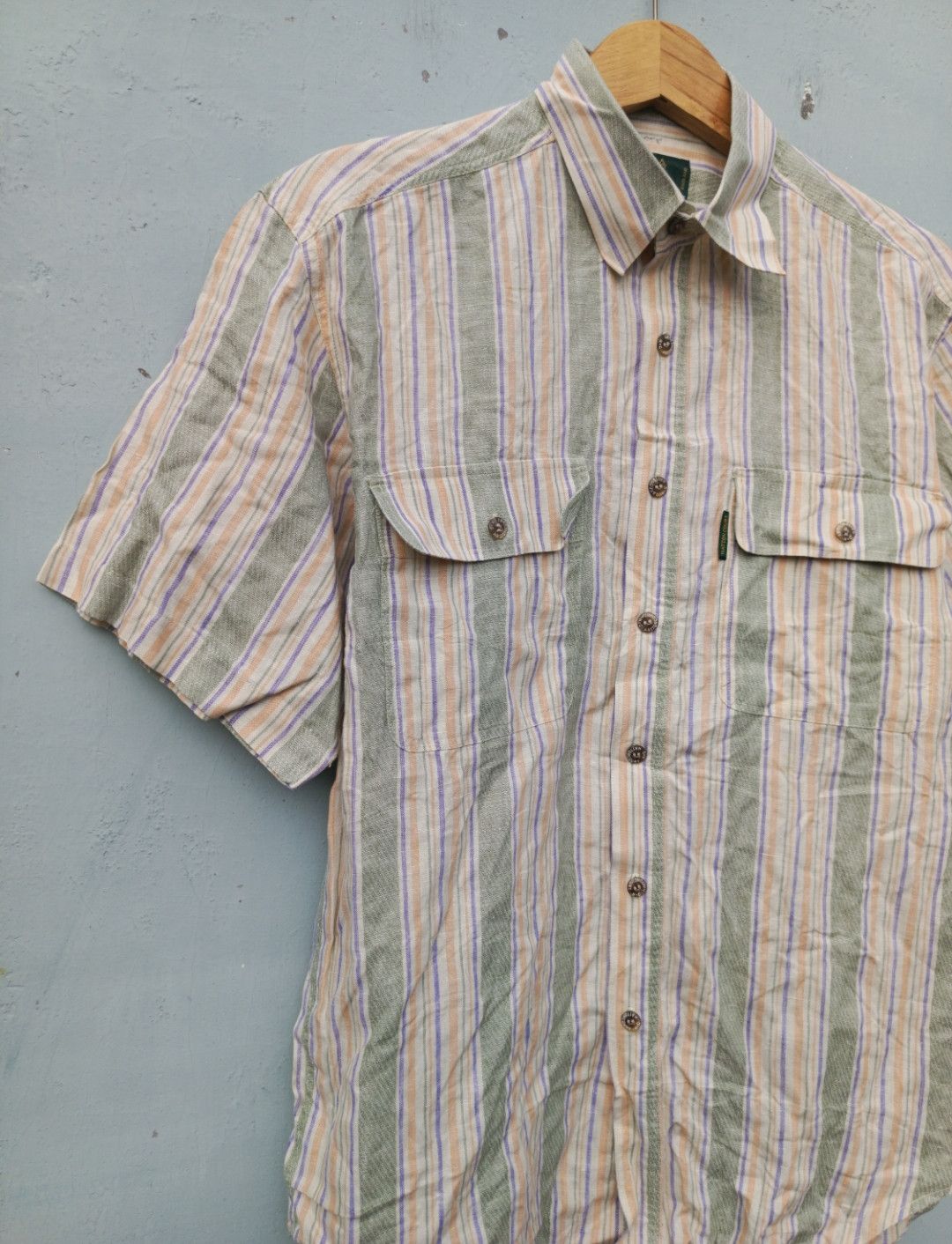 Vintage Hatton court stripe shirt button ups Size US L / EU 52-54 / 3 - 5 Thumbnail