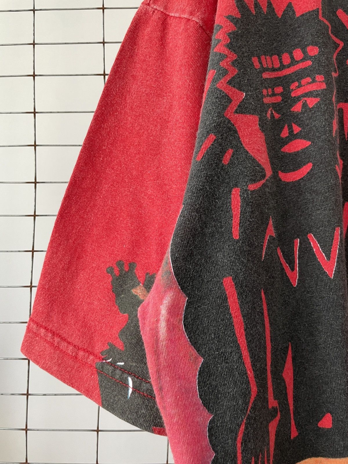Band Tees × Vintage Vintage Santana AOP T-Shirt Size US XL / EU 56 / 4 - 7 Thumbnail