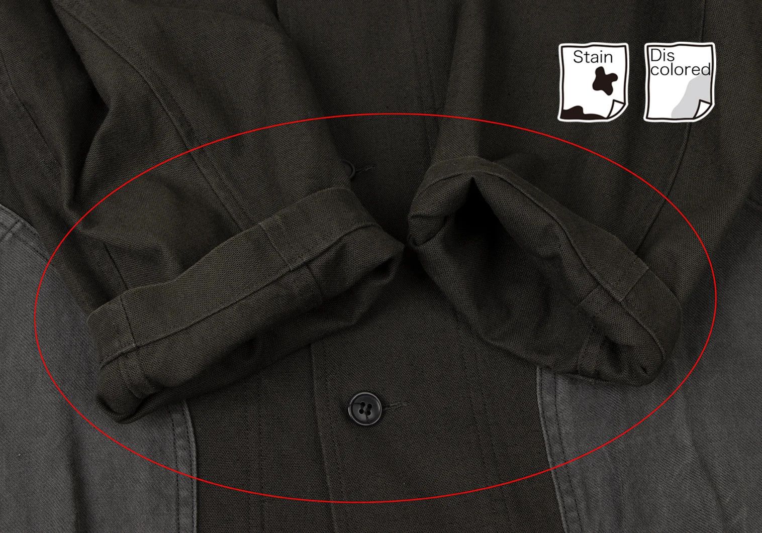 Yohji Yamamoto Yohji Yamamoto Linen Blend Shirt Coat Khaki 3 Size US L / EU 52-54 / 3 - 9 Thumbnail