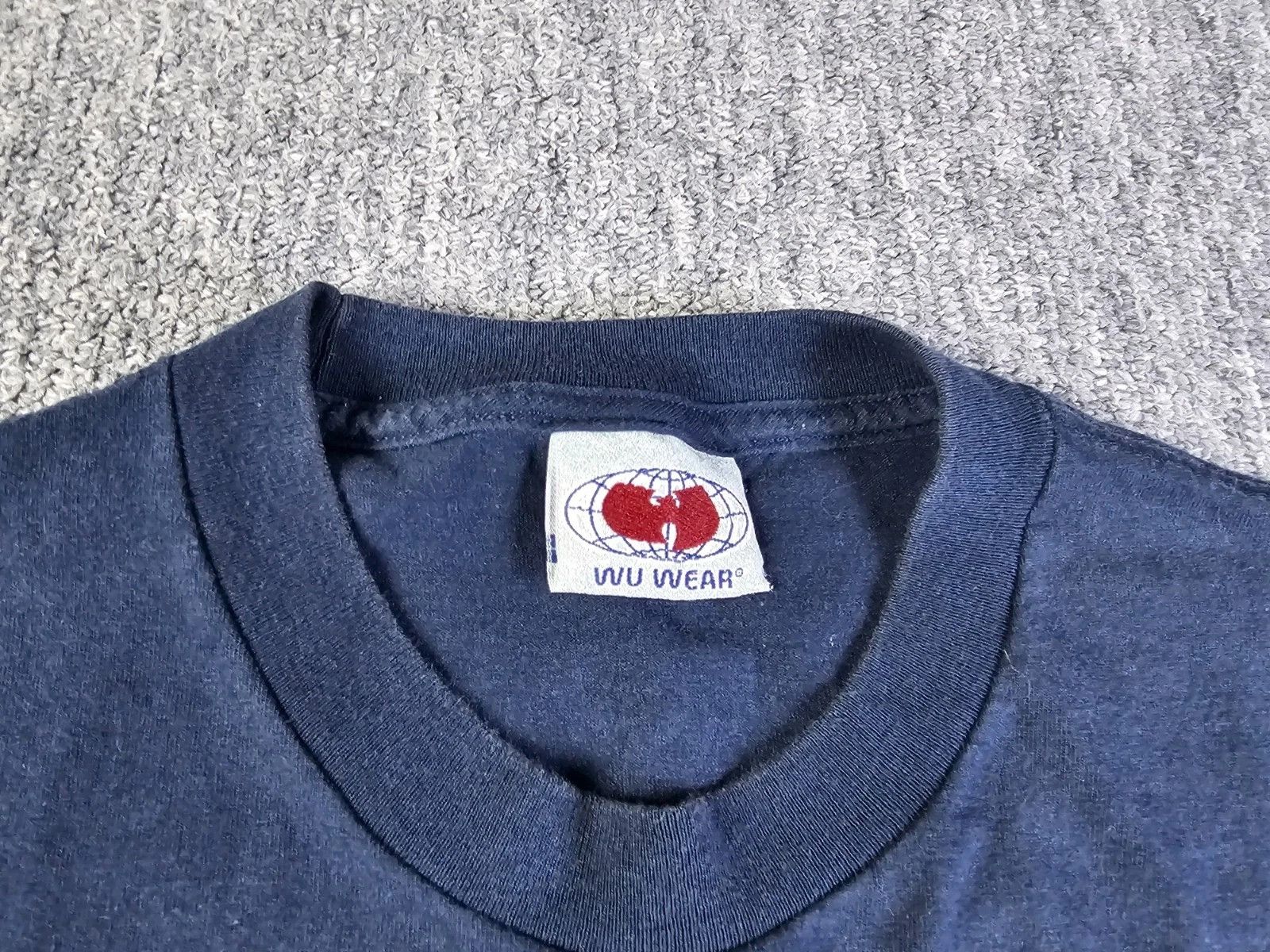 Wu-Tang Clan Wu Wear T-Shirt 90s Worldwide 36 Vintage Navy L Size US L / EU 52-54 / 3 - 6 Thumbnail