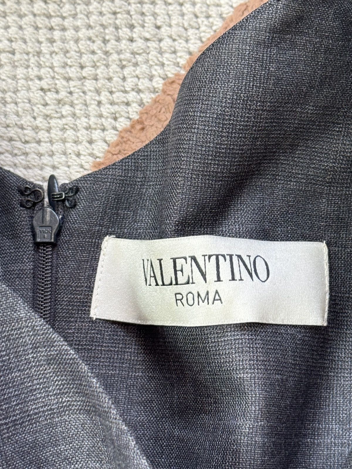 Valentino × Vintage VINTAGE VALENTINO ROMA 2000s MIDI DRESS Size M / US 6-8 / IT 42-44 - 5 Thumbnail
