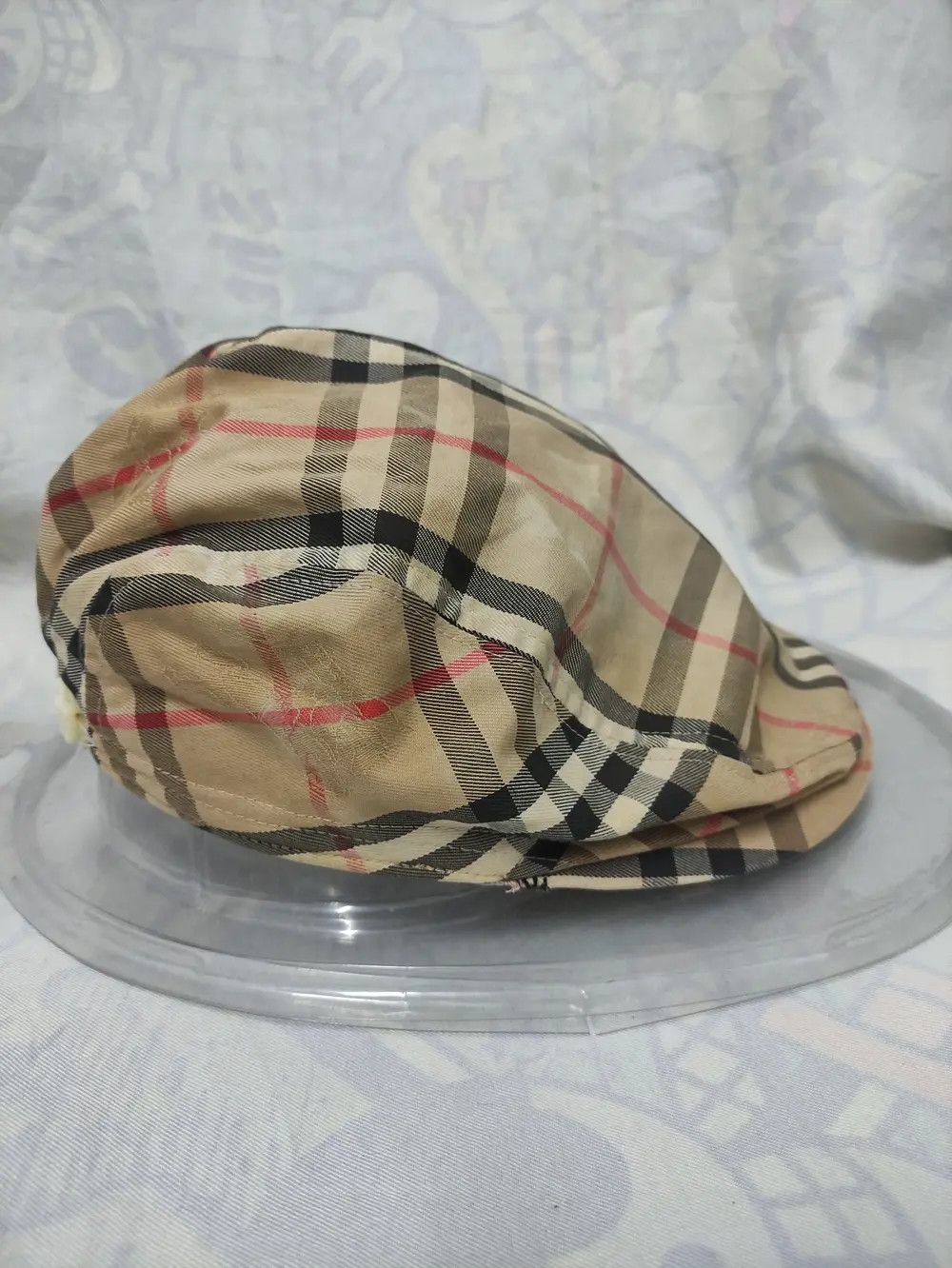 Burberry BURBERRY NOVA CHECK VINTAGE BARETTA CAP Size ONE SIZE - 5 Thumbnail