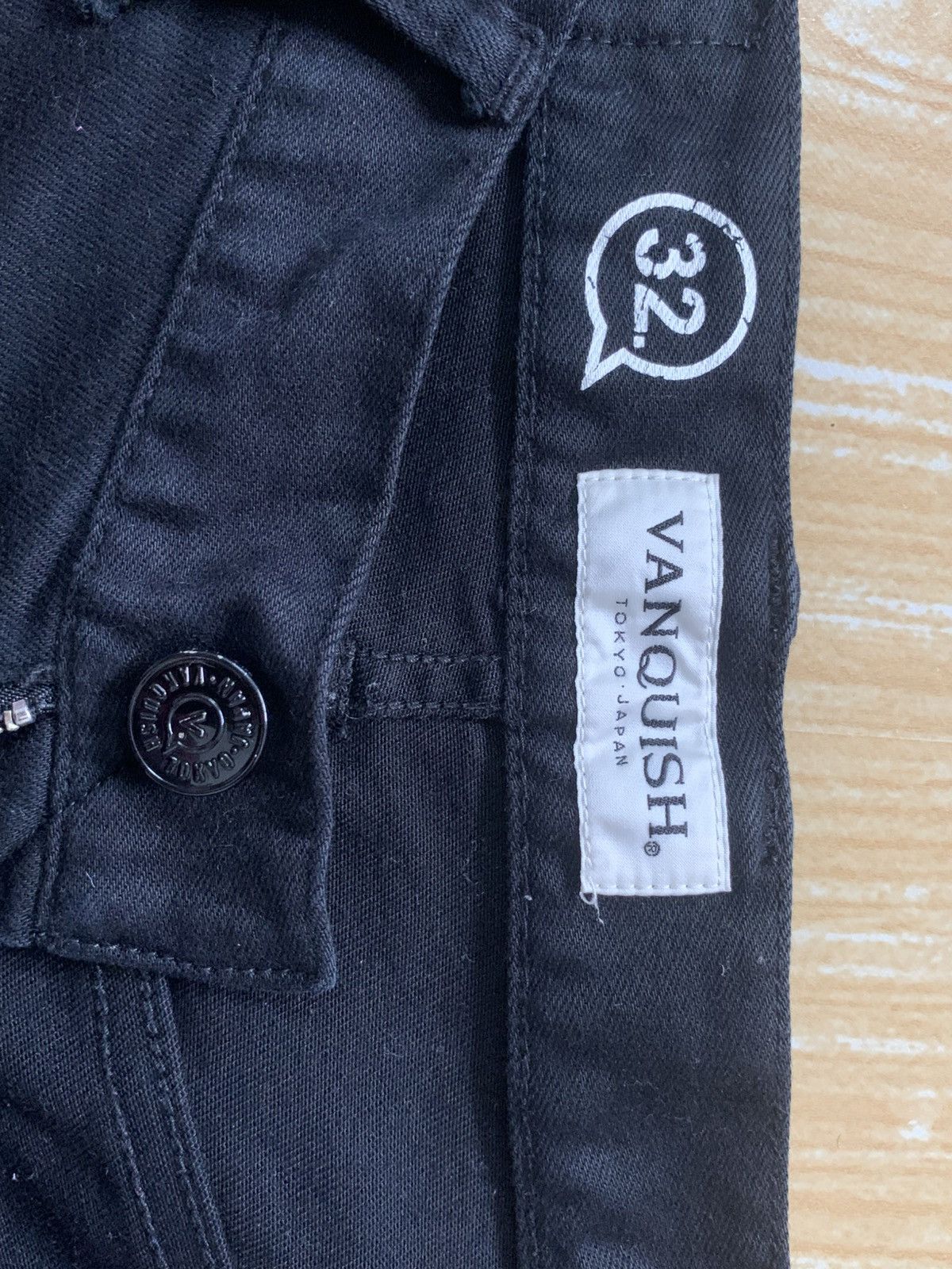Vanquish 🔥 Vanquish Tokyo Japan Skinny Stretching Jeans Pants Size US 31 - 20 Thumbnail