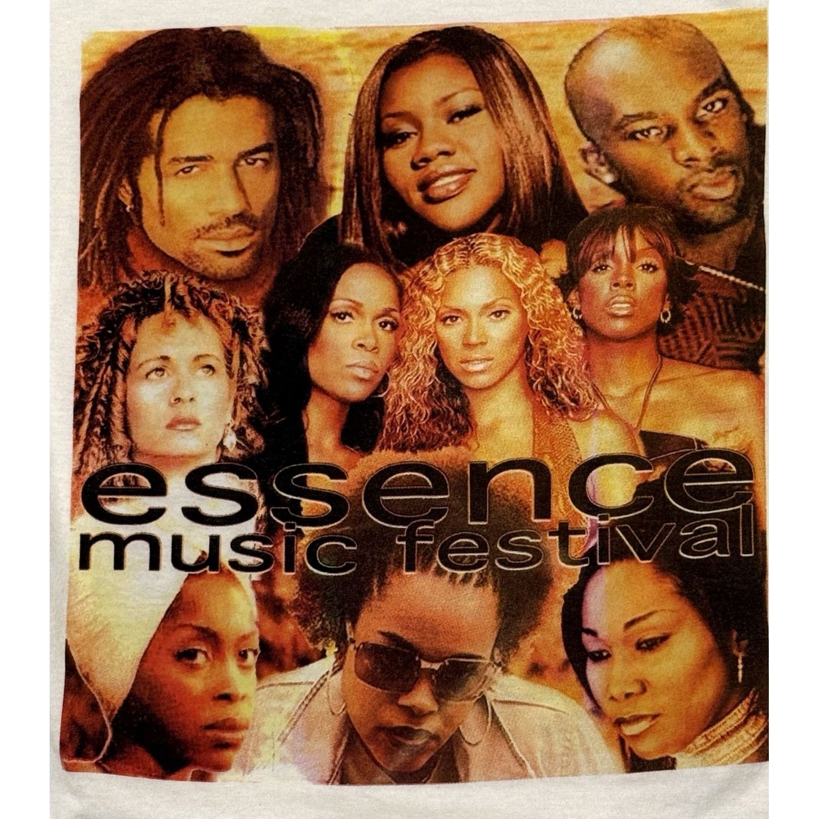 Gildan VINTAGE Essence Music Festival Shirt XL Destiny’s Child Erykah Badu Roots Gildan Size US XL / EU 56 / 4 - 6 Thumbnail