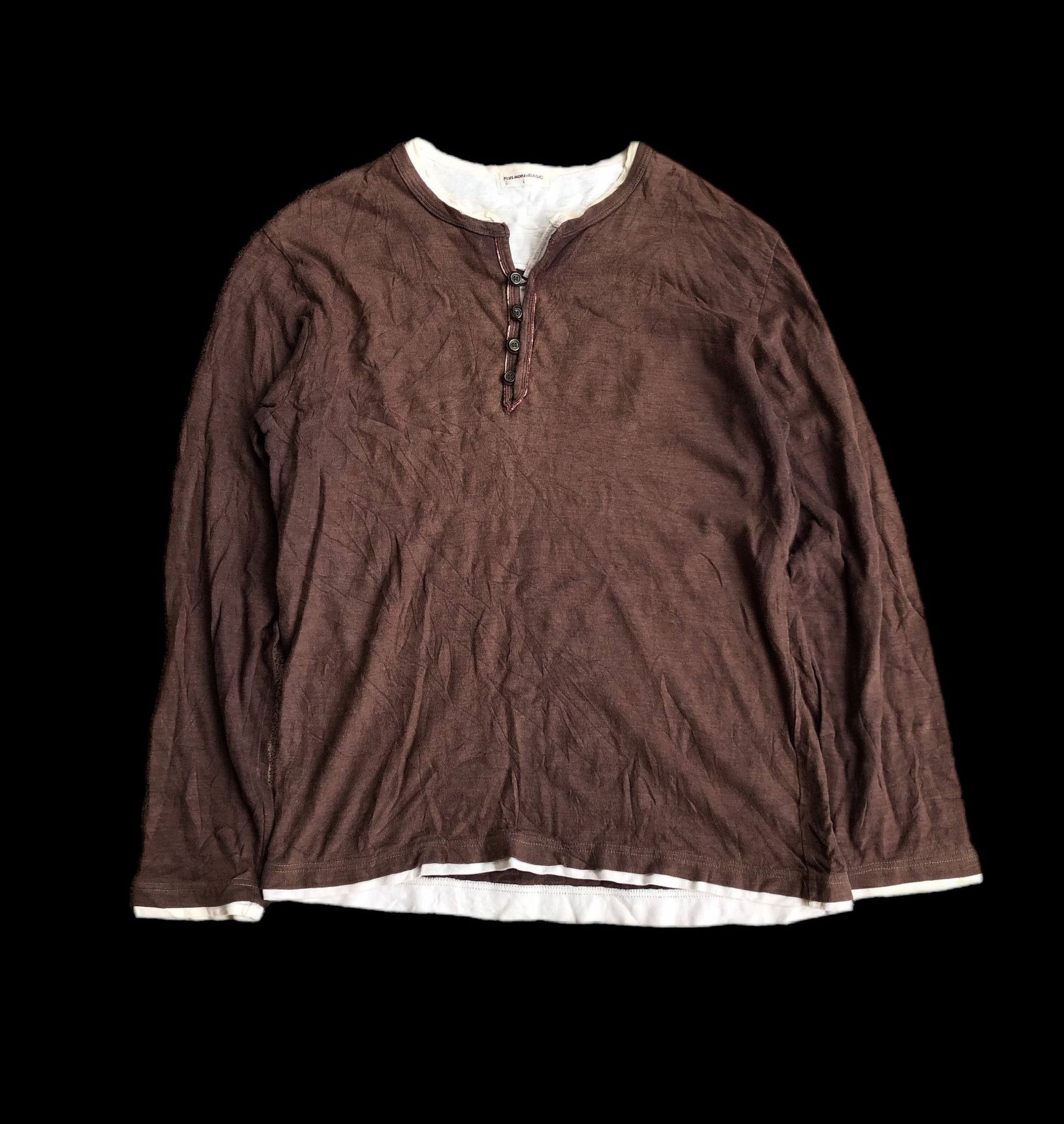 If Six Was Nine 2000s Double Layer Plus More longsleeve not lgb Size US L / EU 52-54 / 3 - 1 Thumbnail