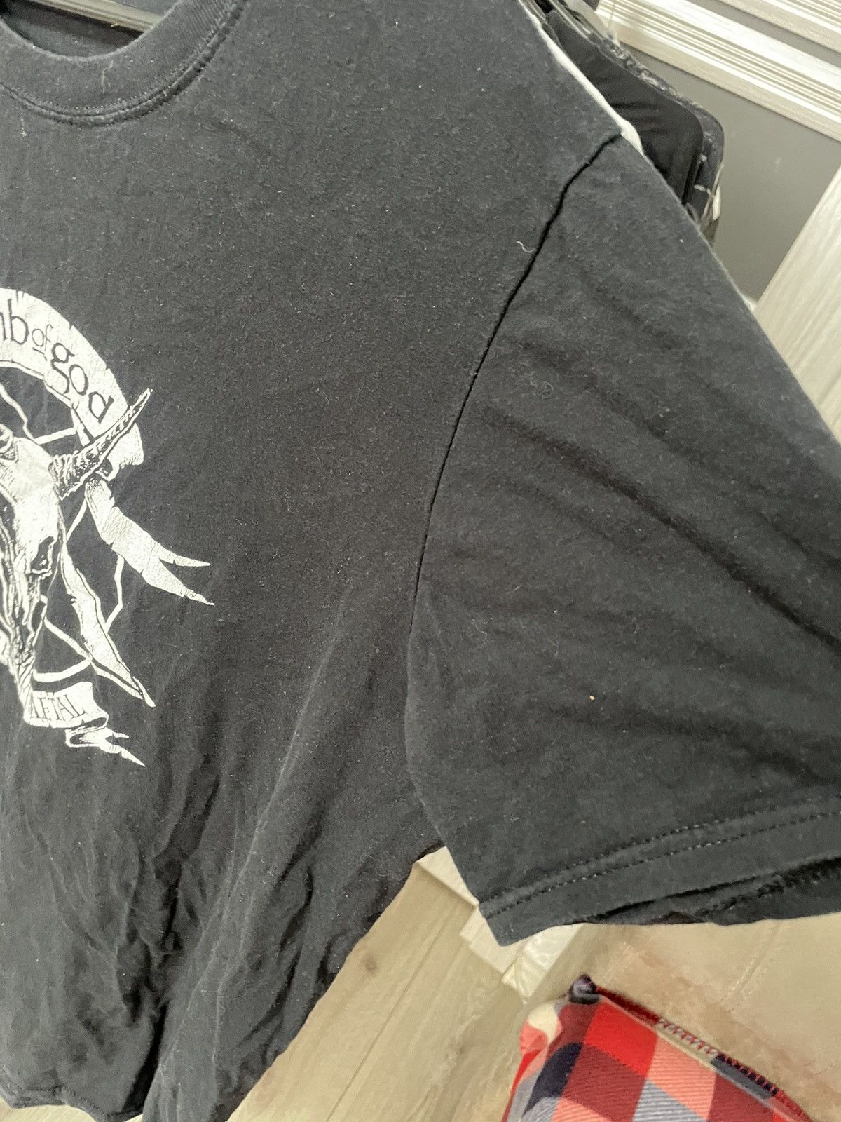 Band Tees × Vintage Vintage Lamb Of God Pure American Metal T Shirt Tour Tee Y2K Size US L / EU 52-54 / 3 - 4 Thumbnail
