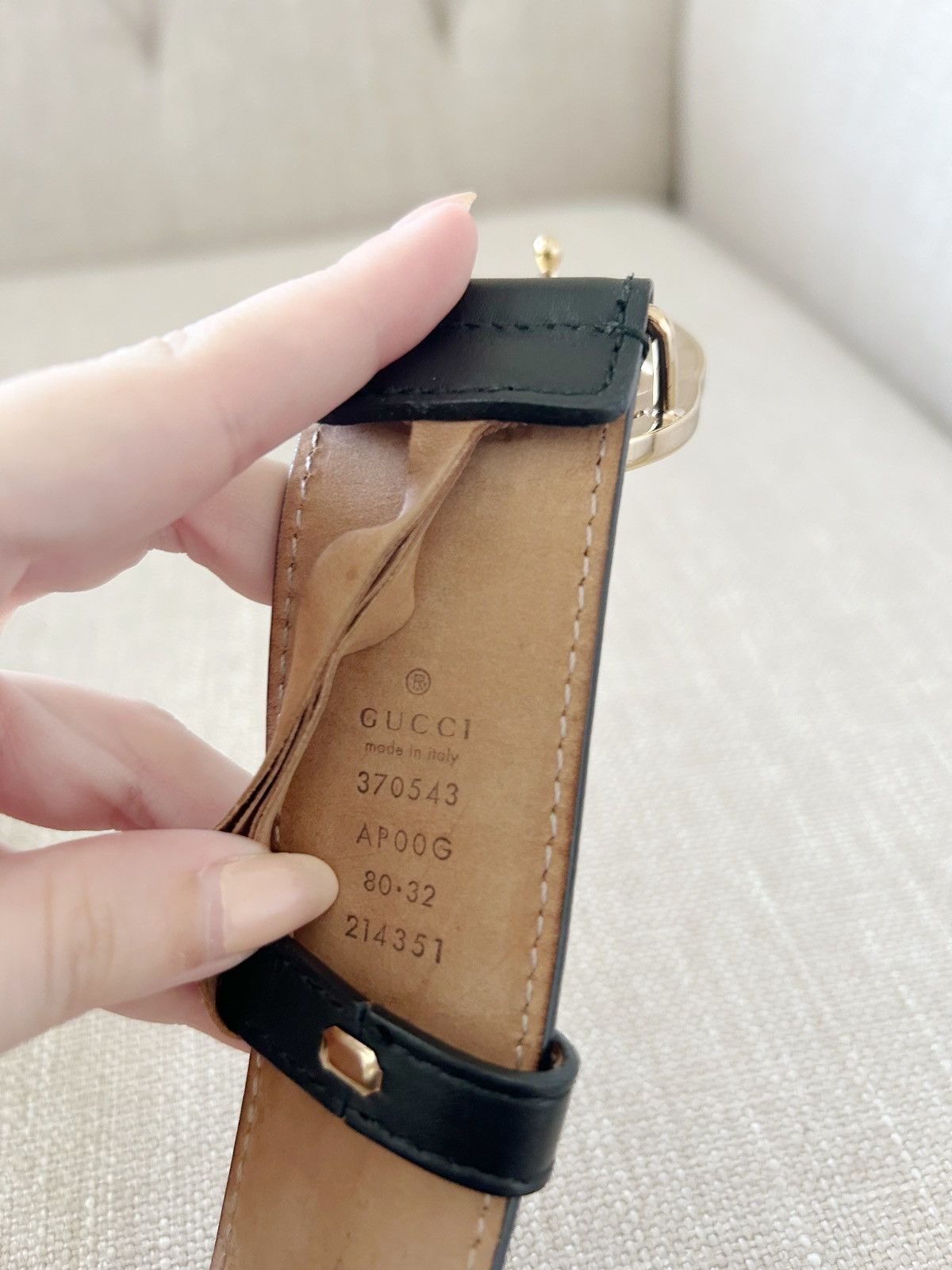 Gucci Gucci Interlocking GG Gold Belt Size ONE SIZE - 4 Thumbnail