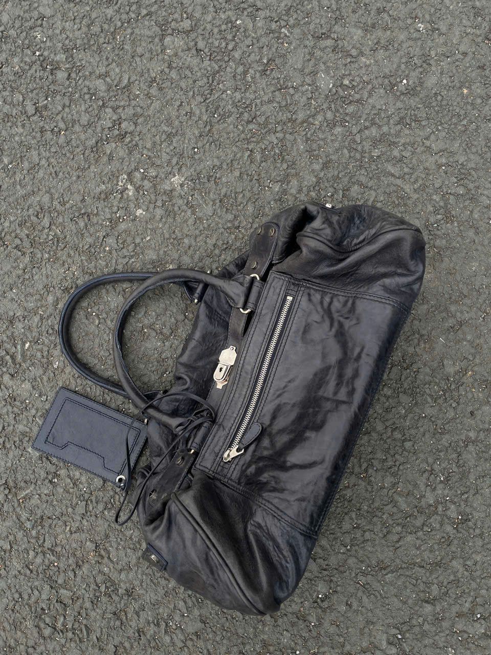 Balenciaga Balenciaga Bacon Duffer Leather Bag Size ONE SIZE - 13 Thumbnail