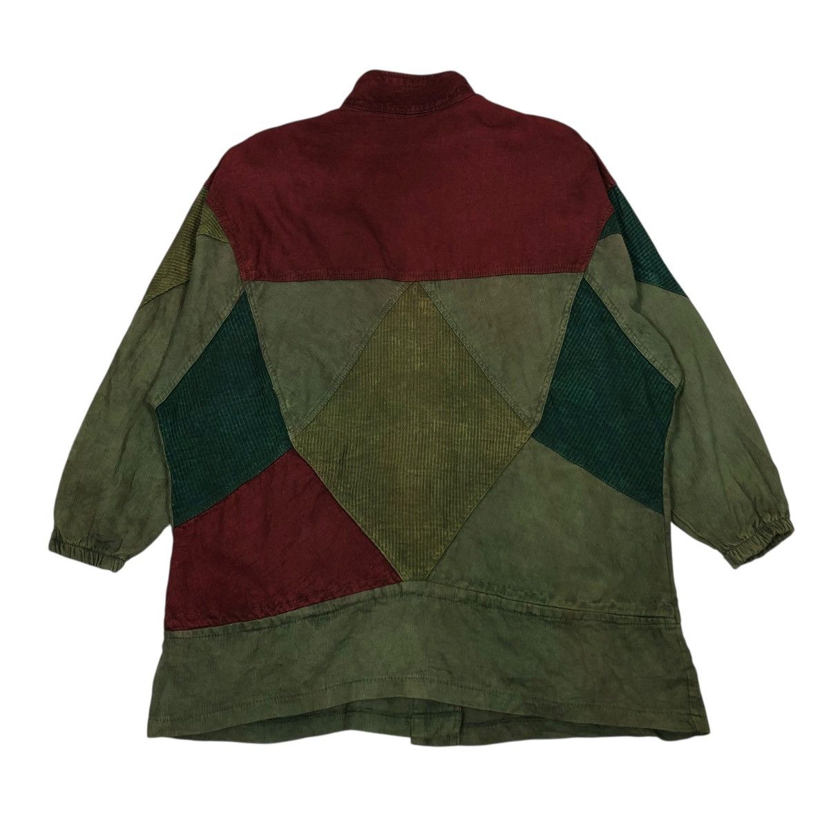 Japanese Brand 🔥VINTAGE PATCHWORK DEISGN JACKET UNBRANDED ISSEY MIYAKE Size US L / EU 52-54 / 3 - 2 Thumbnail