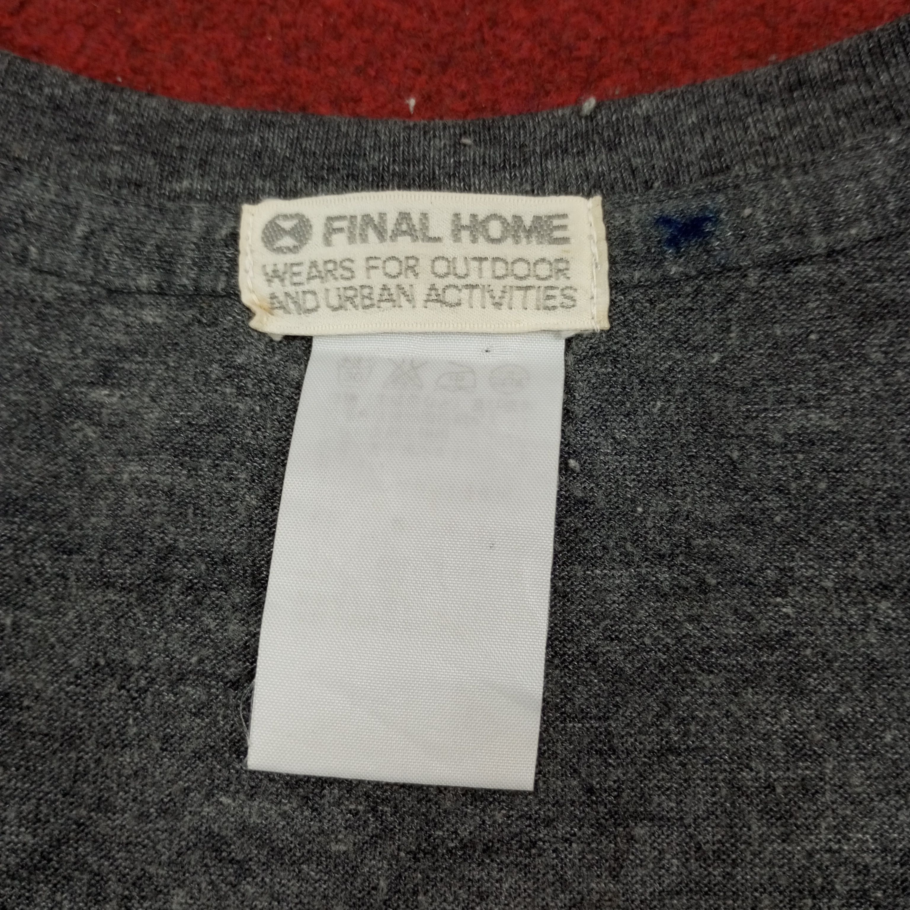 Final Home Final Home Japanese Fashion Designer Brand Vintage Tshirt Size US M / EU 48-50 / 2 - 6 Thumbnail