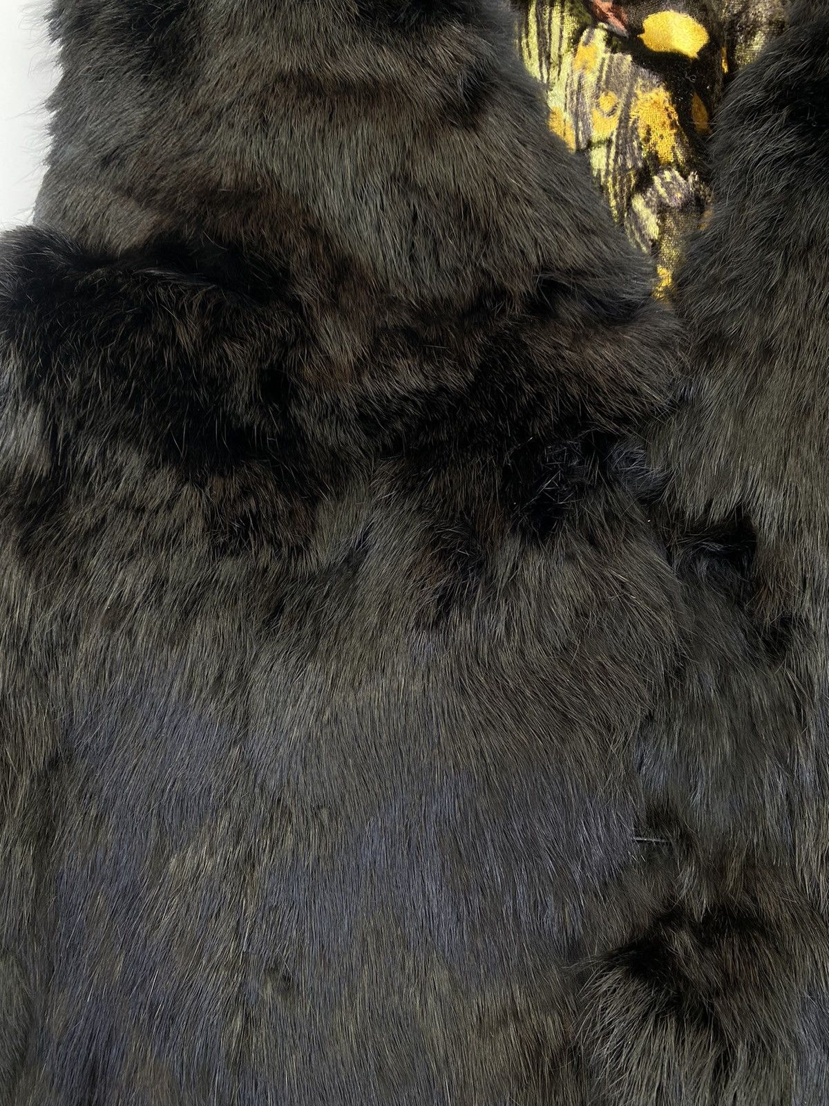 Vintage CSC Rabbit Fur Vest Size L / US 10 / IT 46 - 9 Thumbnail