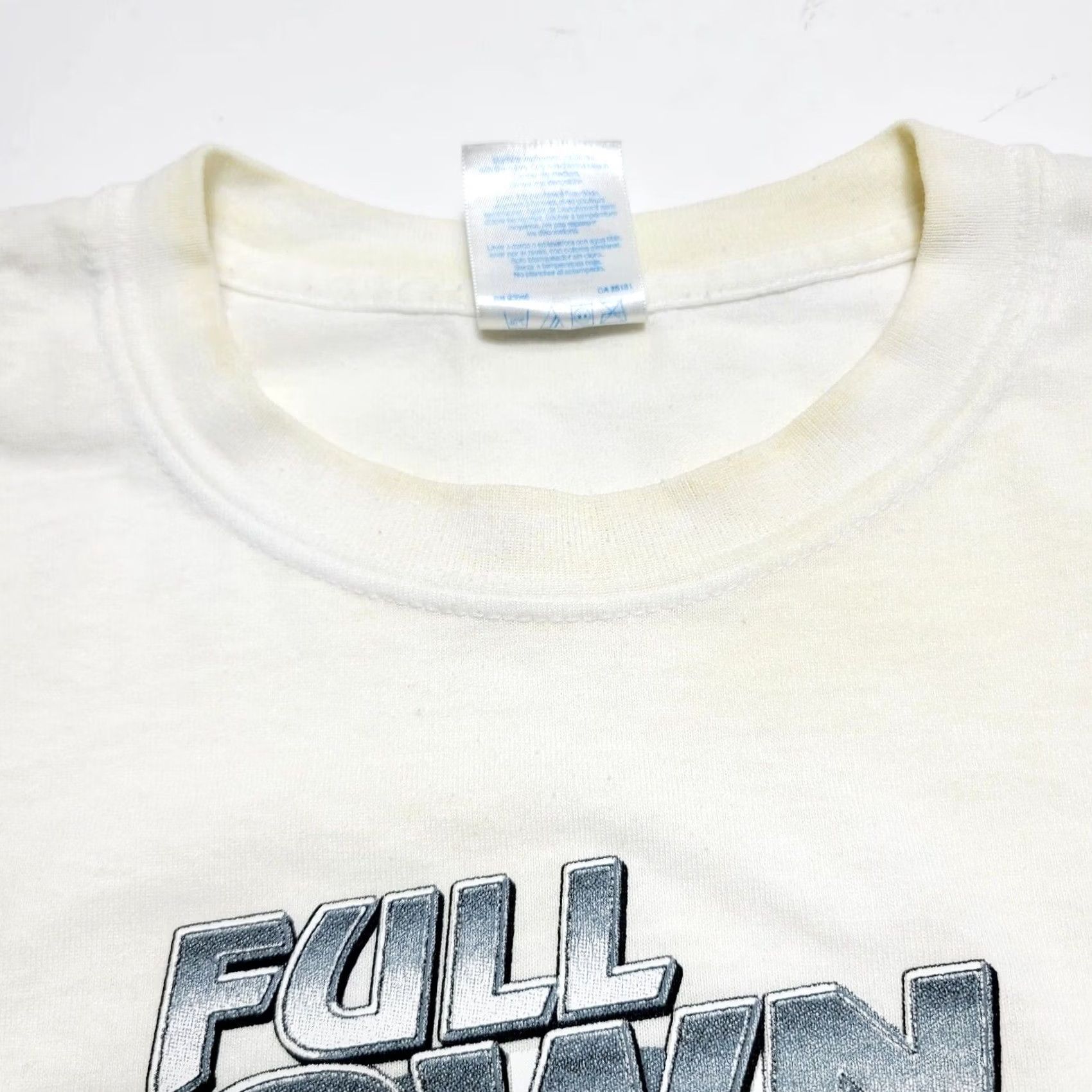 Gildan VINTAGE Cruisin Hot Rod Car Show T-shirt Size XL White “Full Blown Fun” Mens Size US XL / EU 56 / 4 - 5 Thumbnail