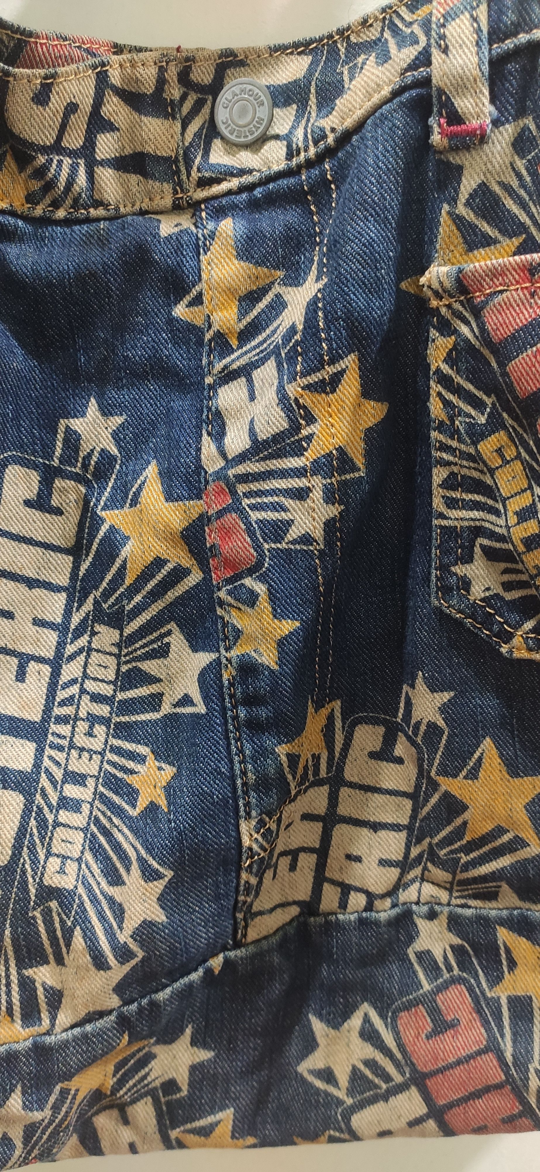Hysteric Glamour × Vintage Vintage Denim Super Hysteric Glamour Collection Tote Beg Size ONE SIZE - 24 Thumbnail