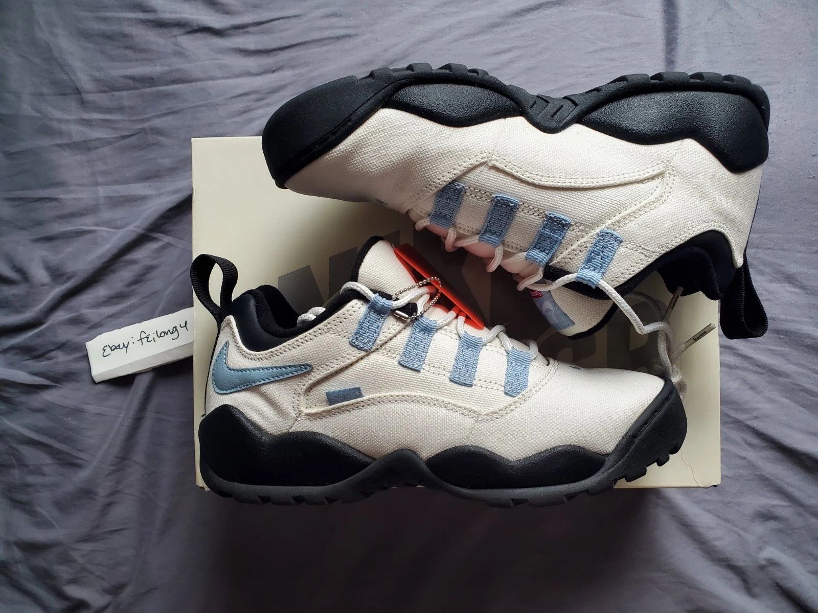 Nike × Supreme Size 7.5M/9W - Nike SB Darwin Low Supreme Sail Size US 7.5 / EU 40-41 - 2 Thumbnail