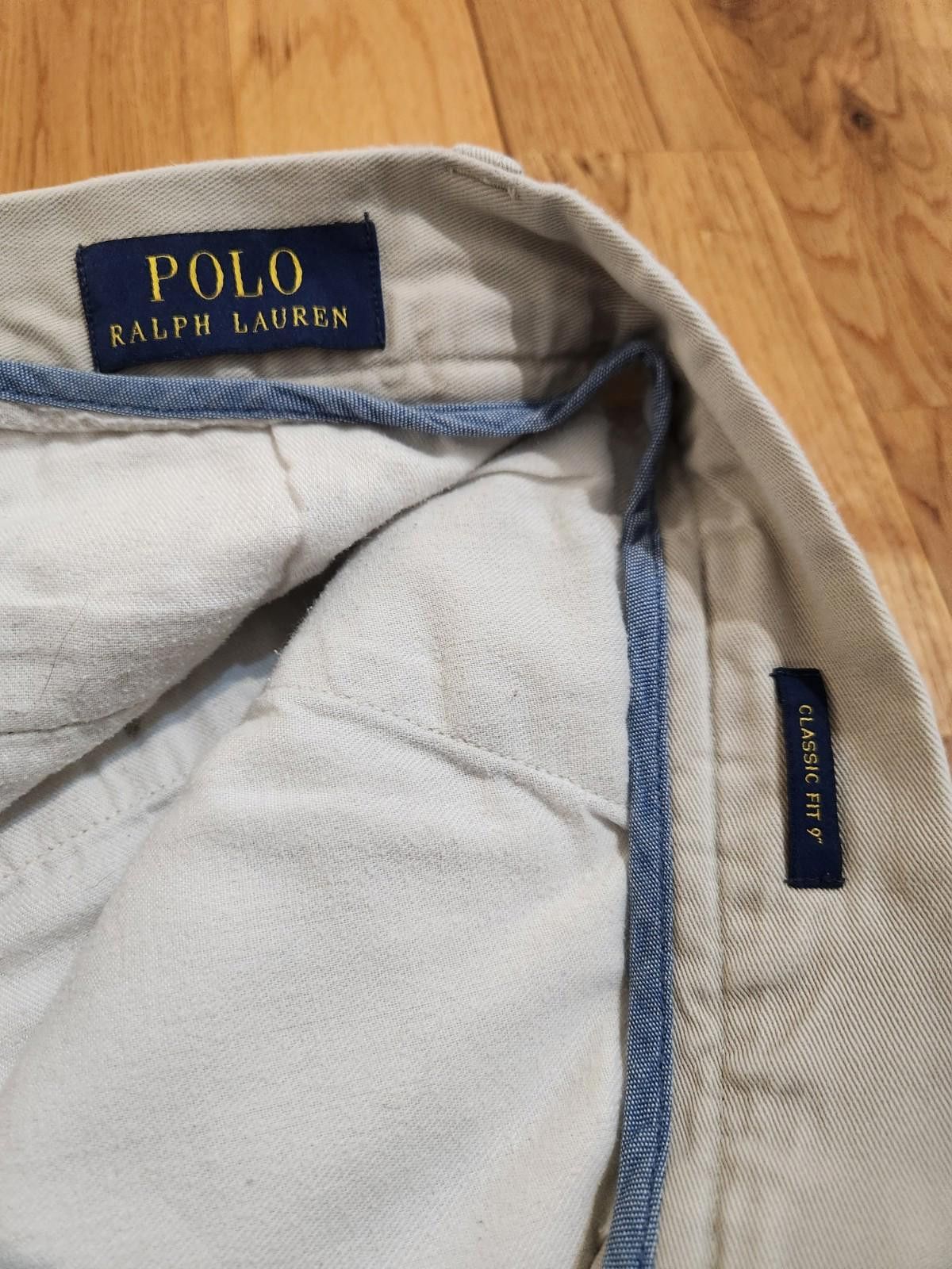 Polo Ralph Lauren Polo Ralph Lauren Beige Tan Chino Shorts Classic Fit 32 x 9 Size US 32 / EU 48 - 2 Thumbnail