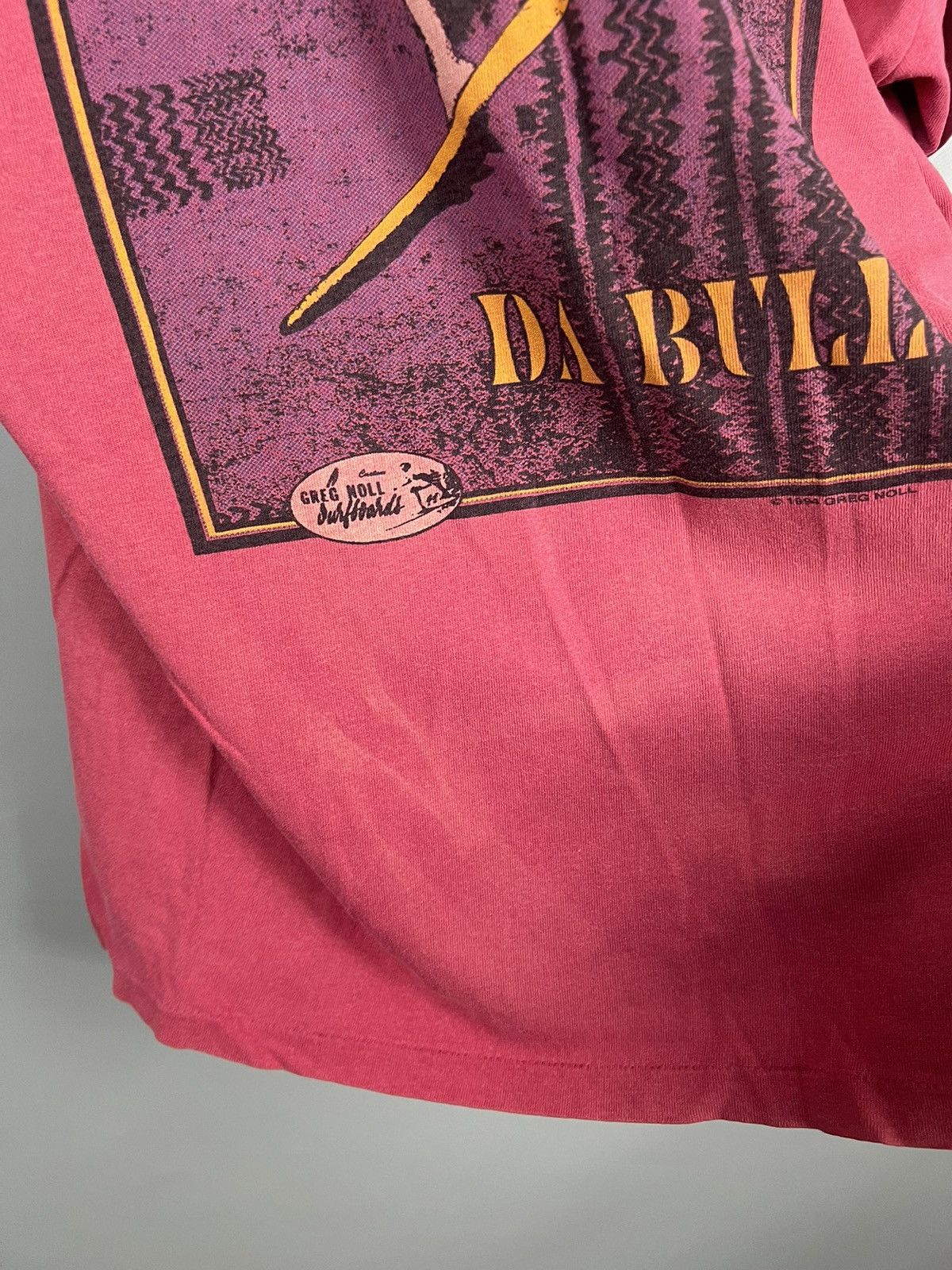 Other 1994 Da Bull by Greg Noll Vintage Surf Tee RARE 90s big logo Size US M / EU 48-50 / 2 - 3 Thumbnail
