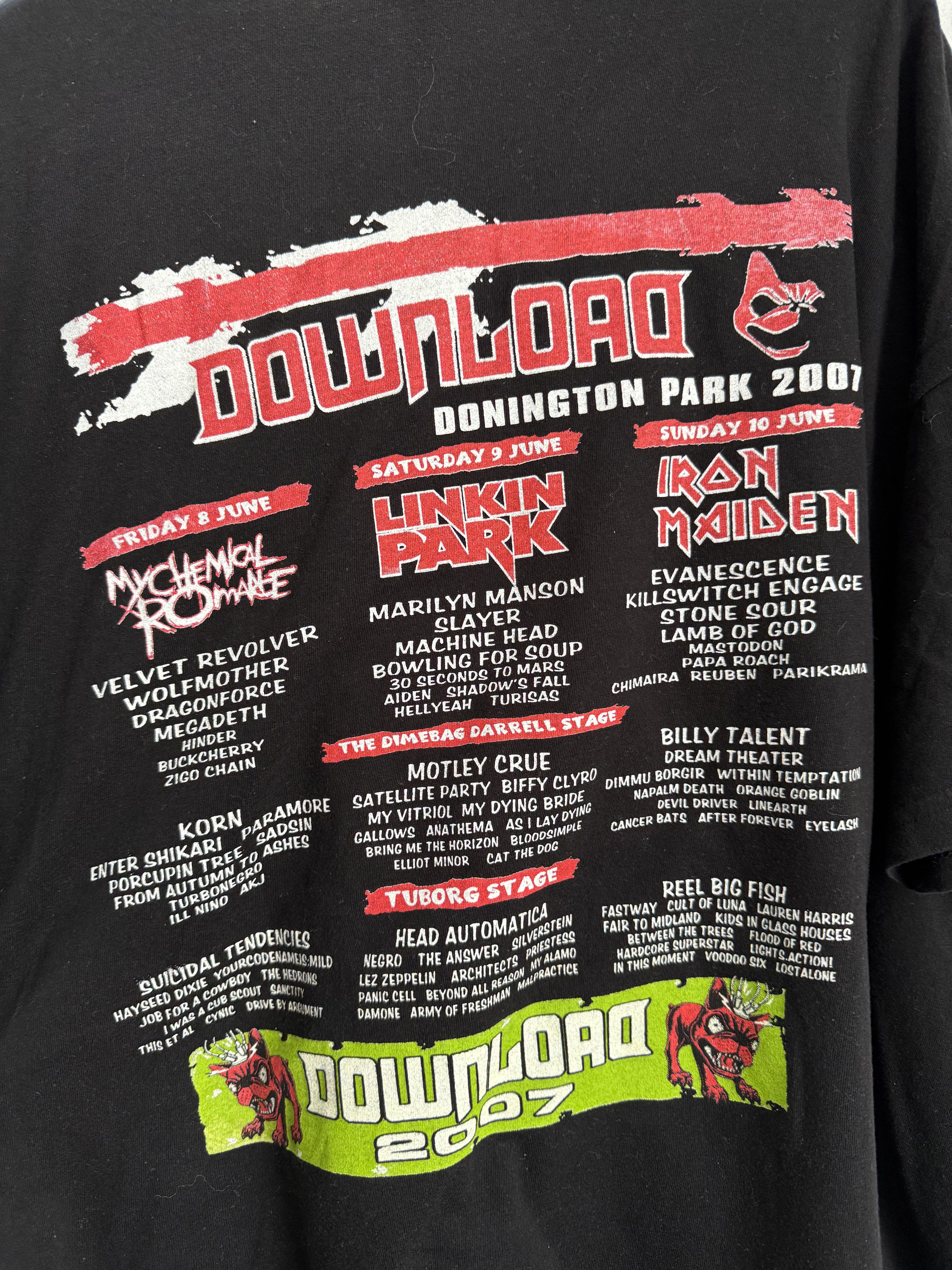 Band Tees Vintage Download Festival Donington Park 2007 t-shirt Size US XL / EU 56 / 4 - 3 Thumbnail