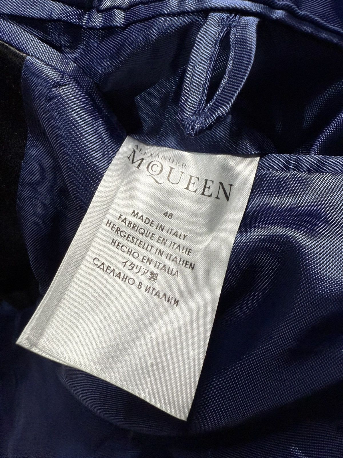 Alexander McQueen Alexander Mcqueen F/W 14 1B tuxedo Blazer Size US M / EU 48-50 / 2 - 7 Thumbnail