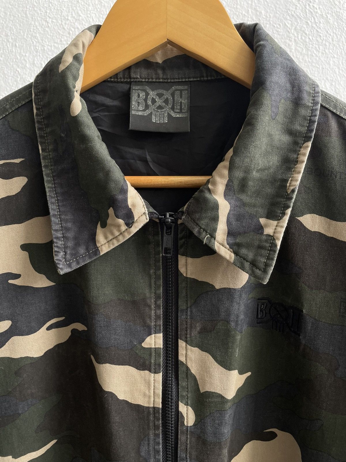 Bounty Hunter Vintage Bounty Hunter Camouflage Zipper Jacket Size US L / EU 52-54 / 3 - 10 Thumbnail