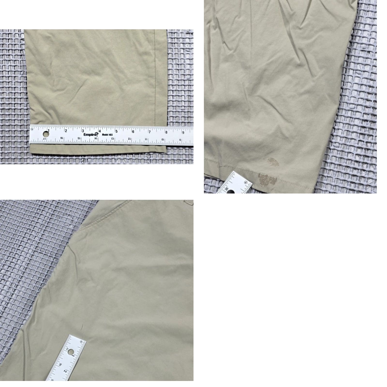 Oakley Oakley Pants Men 40x31 Regular Fit Performance Outdoors Trek Logo Beige Stretch Pants Size US 40 / EU 56 - 9 Thumbnail