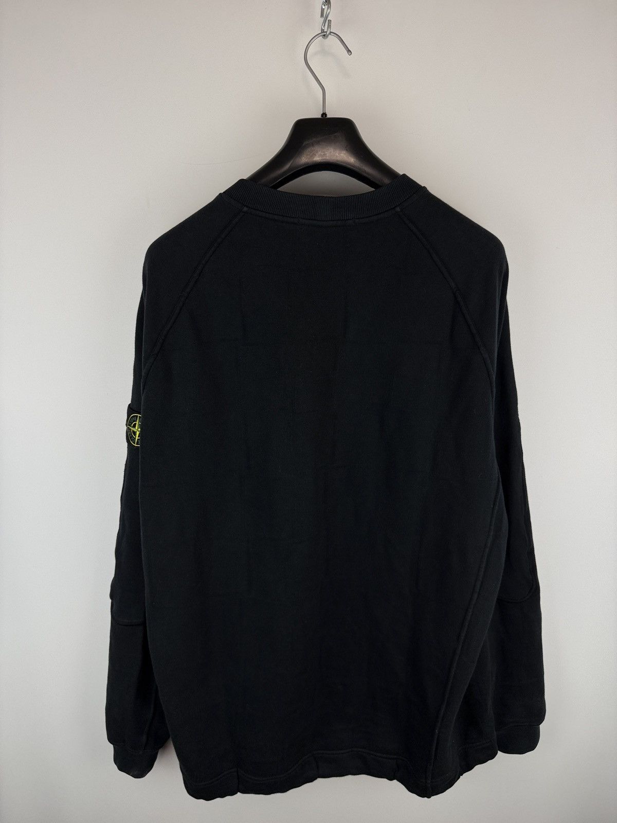 Stone Island Black Stone Island crewneck sweatshirt Size US XXL / EU 58 / 5 - 7 Thumbnail