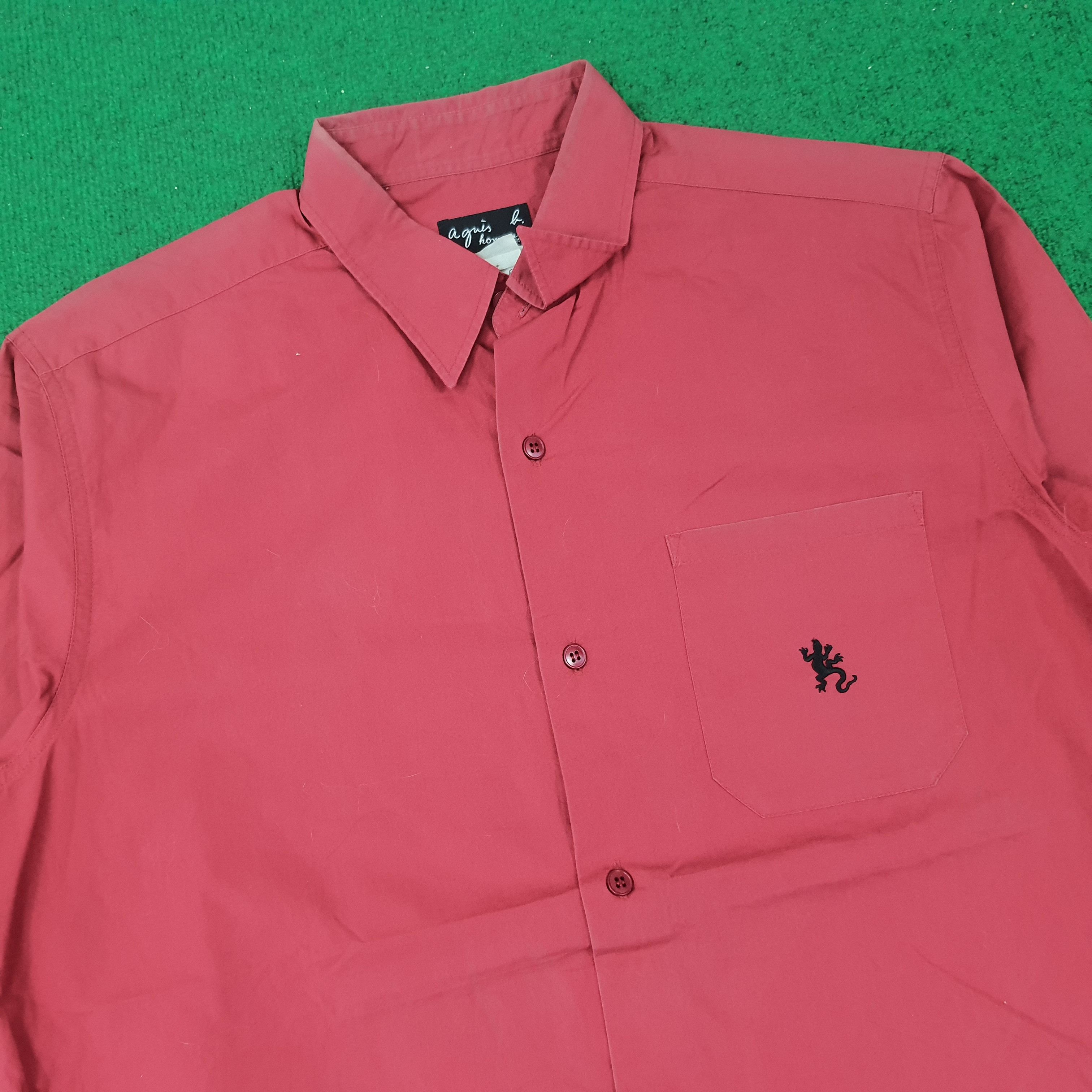 Designer × Vintage × agnes b. Vintage Agnes b. Designer Button Up Shirt C219N57 Size US M / EU 48-50 / 2 - 2 Thumbnail