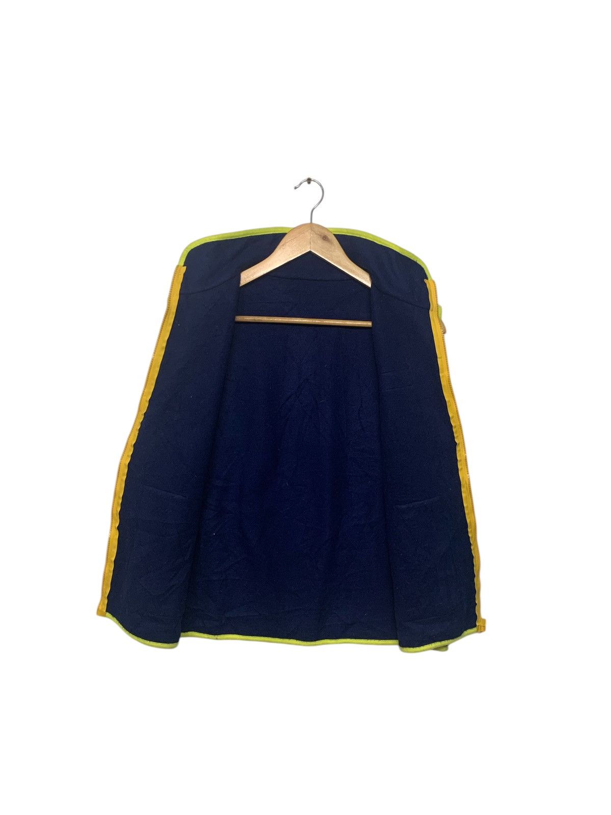 Japanese Brand × Vintage Vintage Michelin Fleece Vest Zipper Down Size US M / EU 48-50 / 2 - 2 Thumbnail