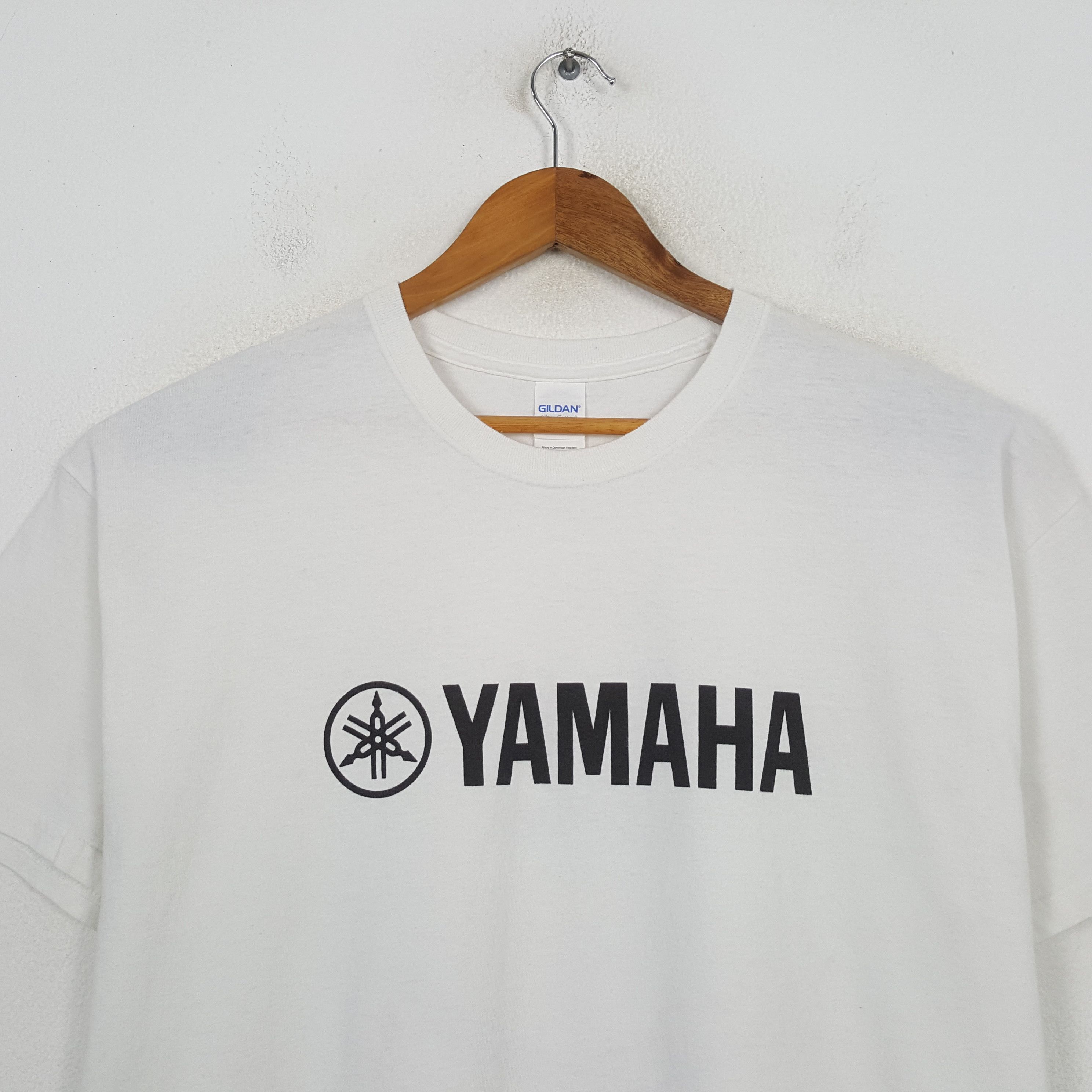 Japanese Brand Vintage Yamaha Japanese Motorsport Racing T-Shirt C301N70 Size US XL / EU 56 / 4 - 2 Thumbnail