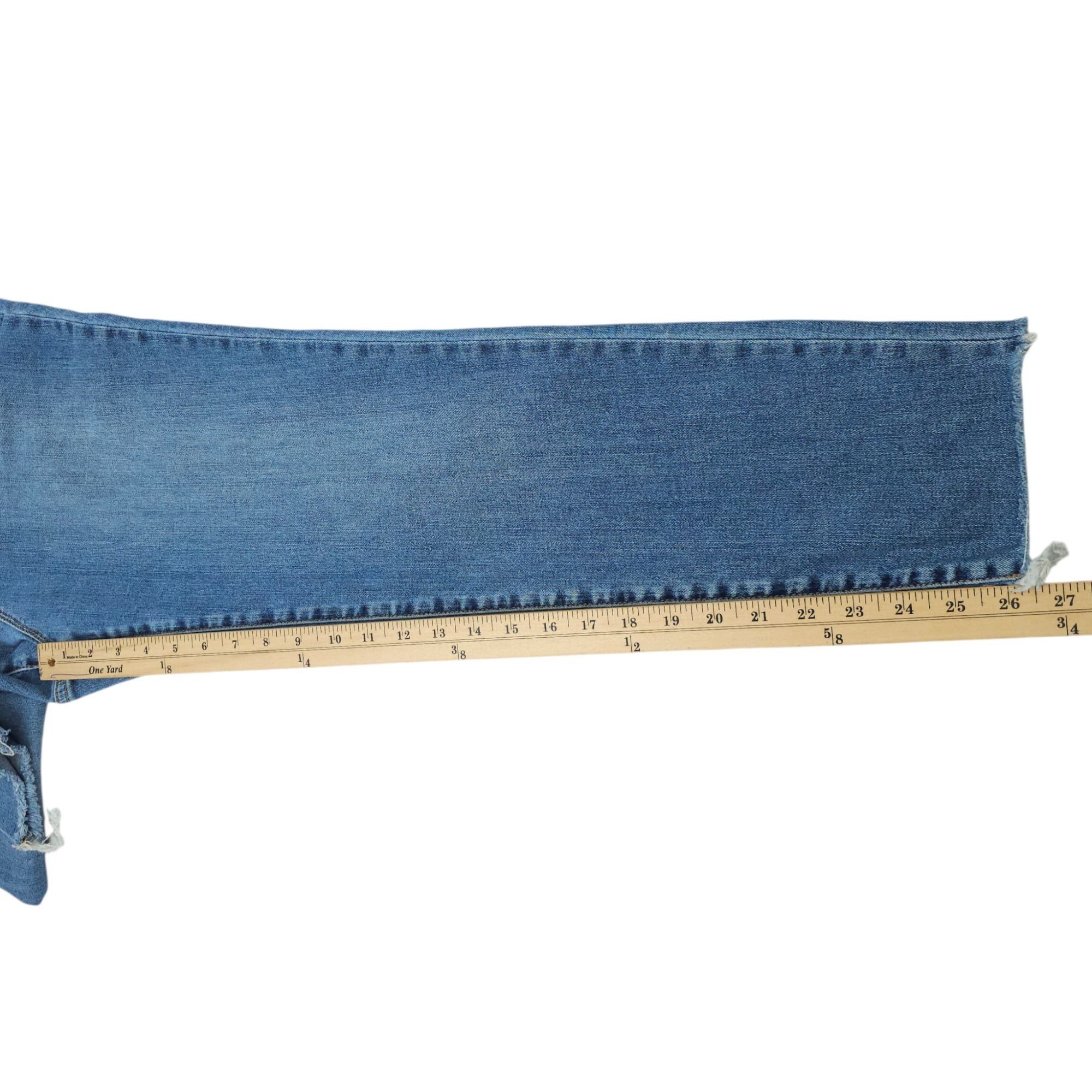 J.Crew J.Crew 9" Toothpick Jeans Womens 32 Button Front Mid Rise Size 24" / US 00 / IT 34 - 5 Thumbnail