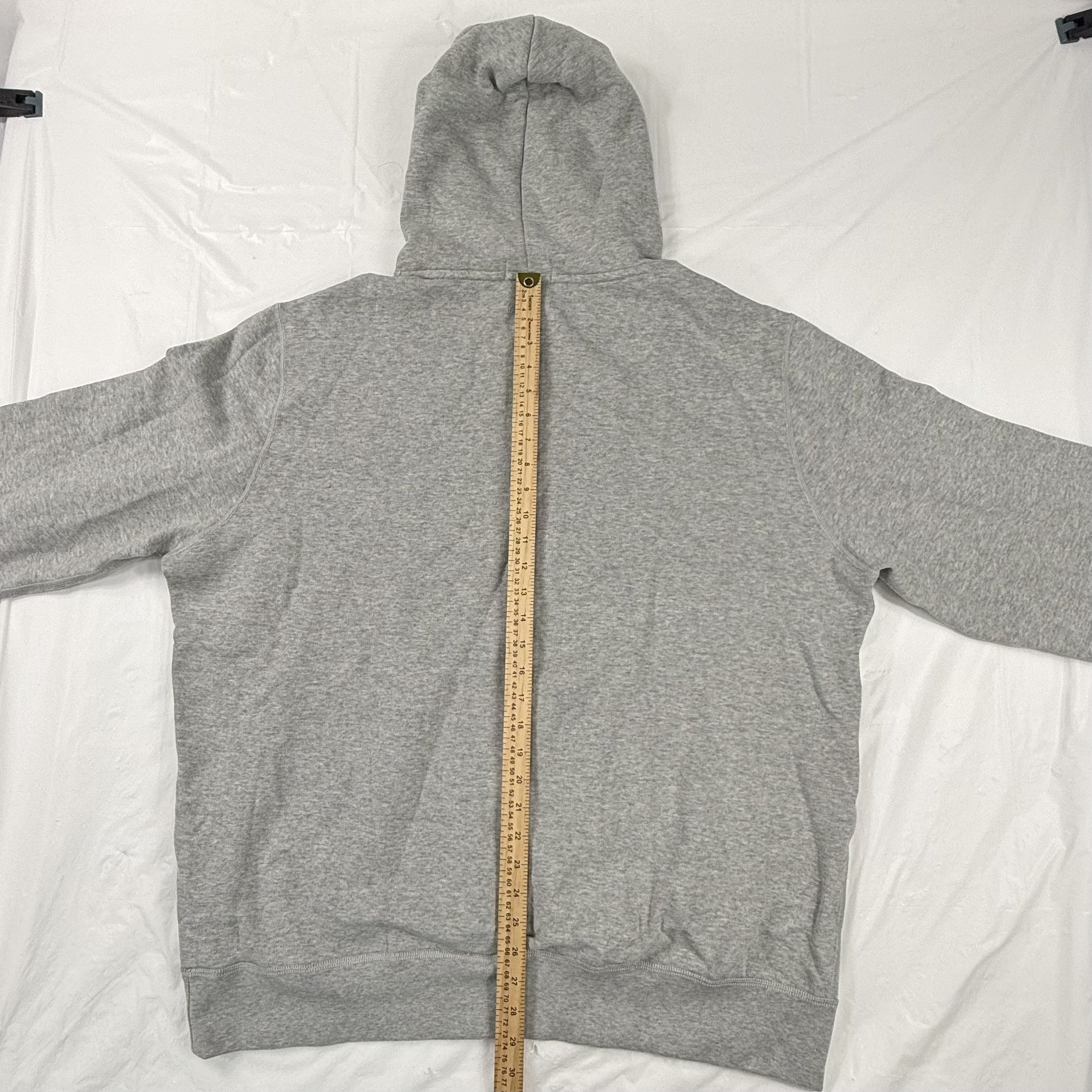 Polo Ralph Lauren Polo Ralph Lauren Mens XXL Grey Heather Fleece Hoodie Size US XXL / EU 58 / 5 - 3 Thumbnail