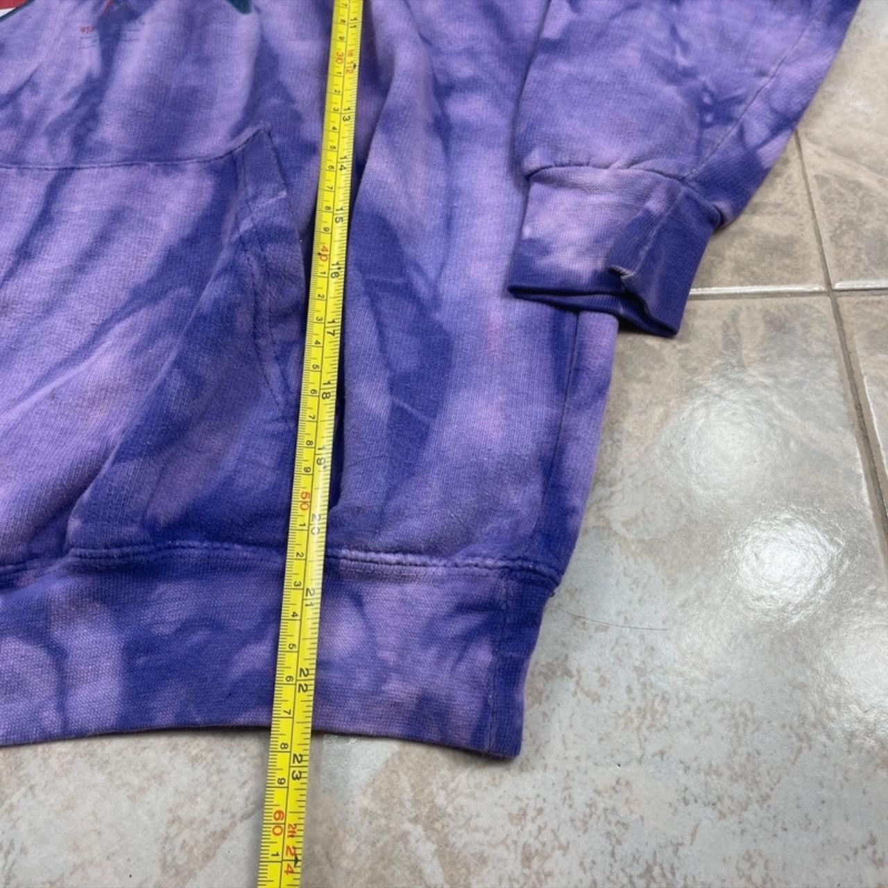 Vintage Tye Dye Purple Hoodie Compulsory State Championship USA Size M / US 6-8 / IT 42-44 - 6 Thumbnail
