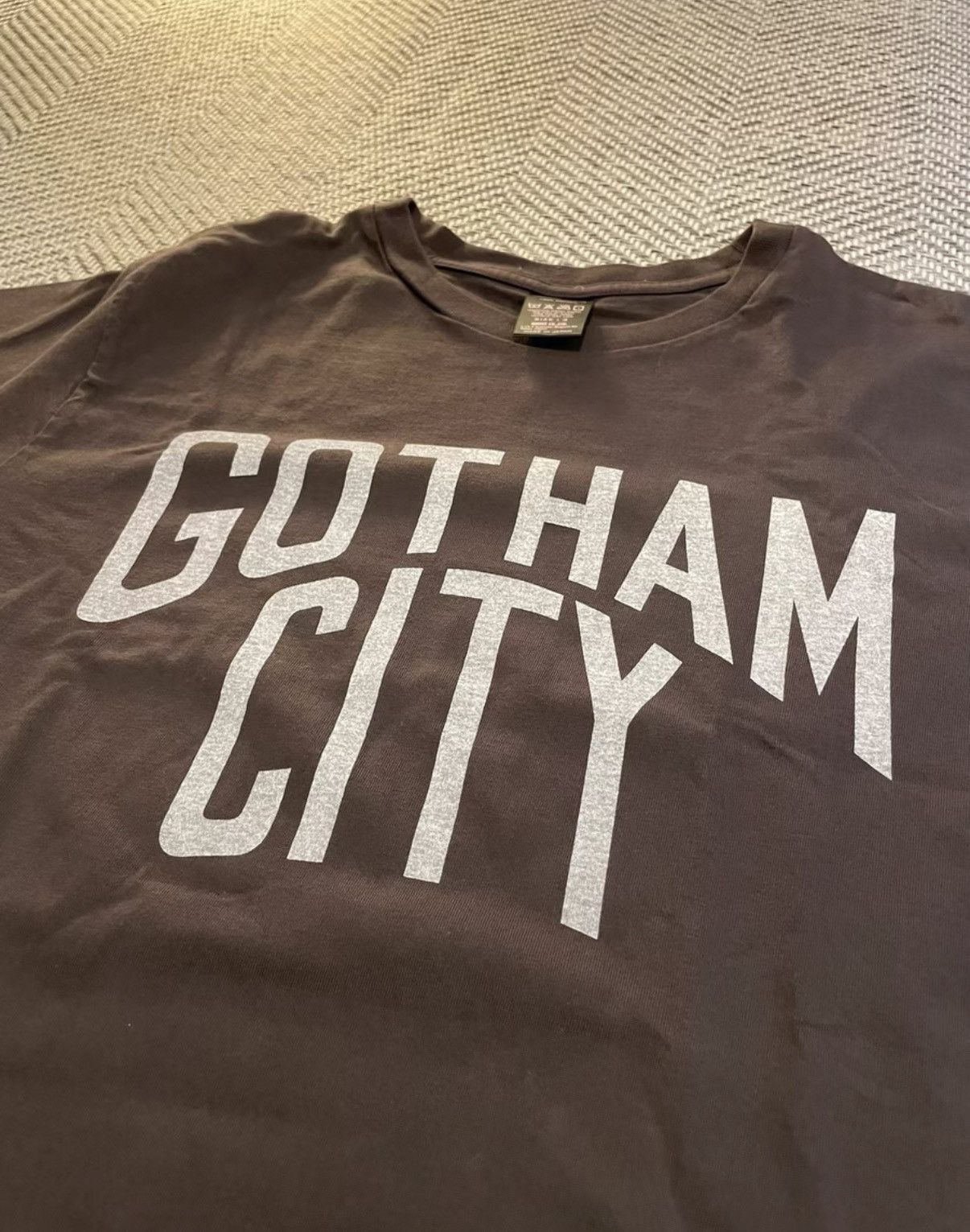 Number (N)ine Number Nine Gotham City Vintage Wash T-Shirt K24 Size US L / EU 52-54 / 3 - 2 Thumbnail