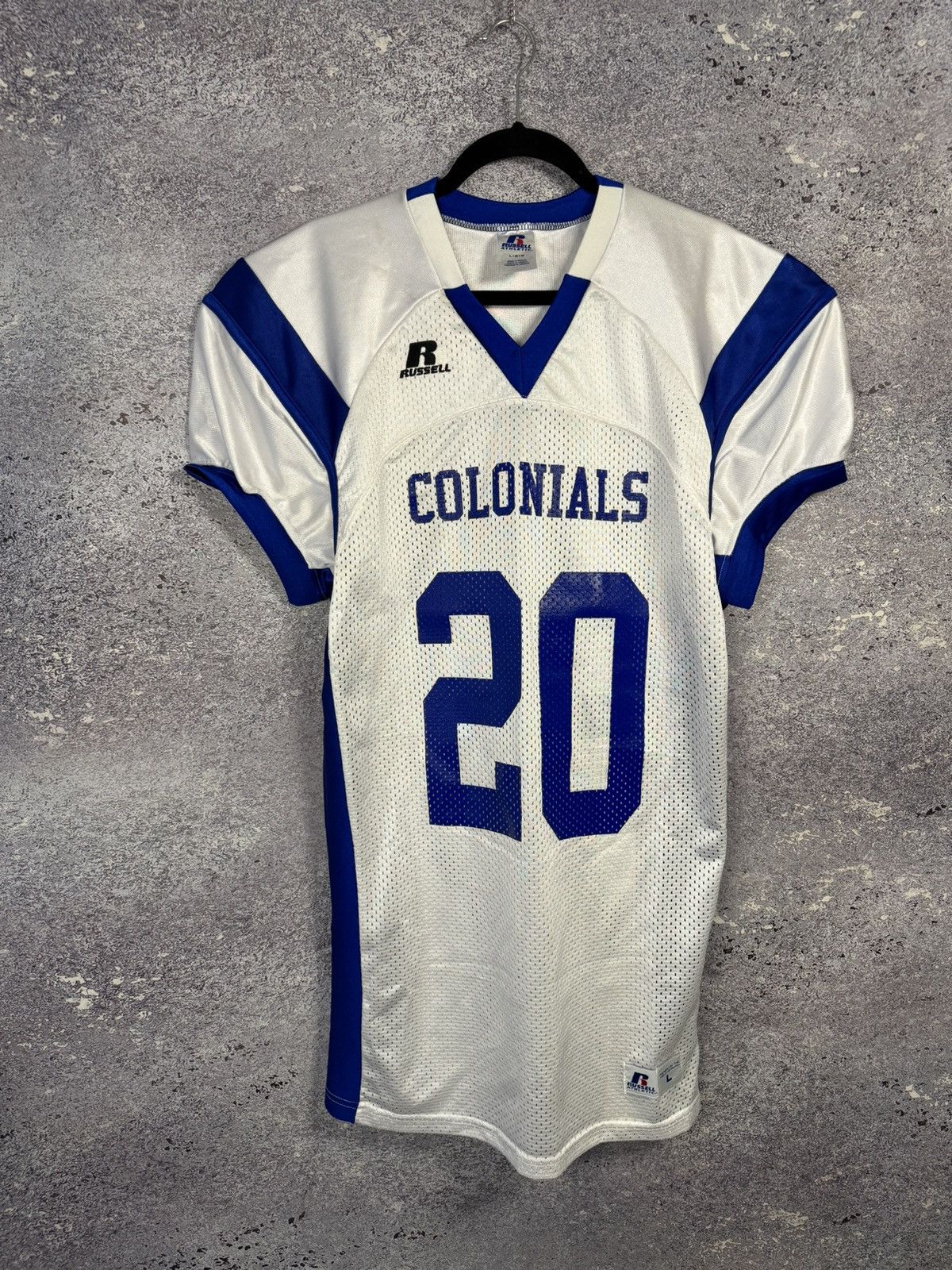 Russell Athletic × Vintage Vintage Colonials Russell Athletic Football Jersey Size US L / EU 52-54 / 3 - 1 Thumbnail