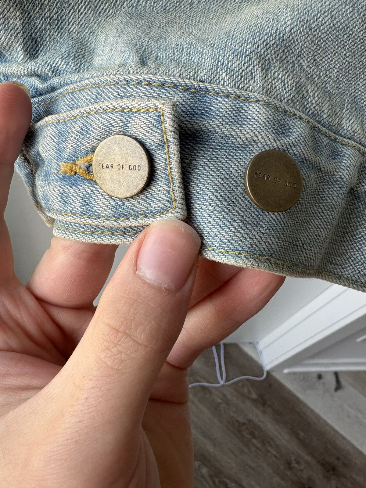 Fear of God Fear Of God Mainline Denim Blouson Size US XXL / EU 58 / 5 - 12 Thumbnail
