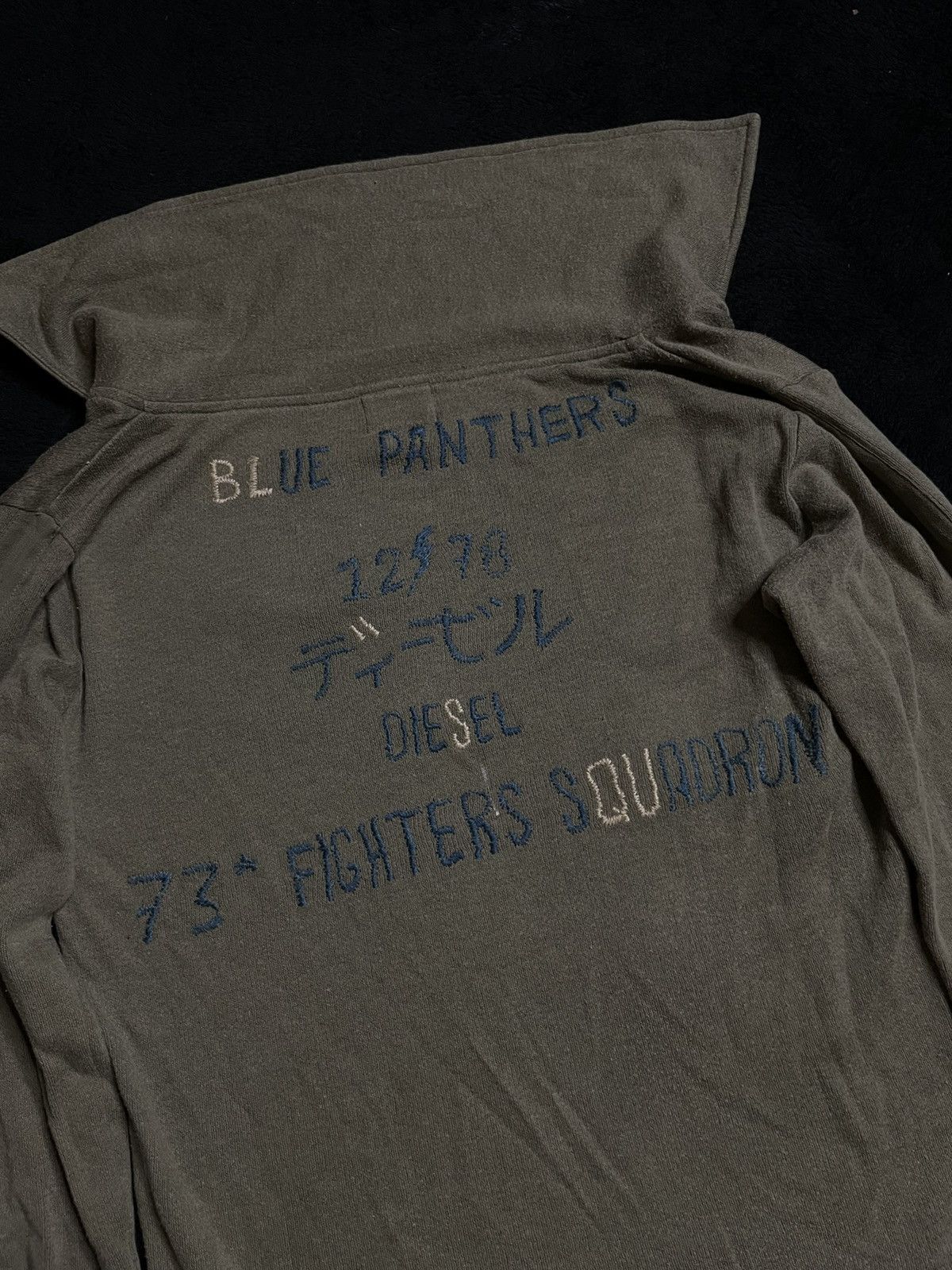 Diesel Archive Diesel 12/78 Blue Panters Sweatshirt Woman‘s Size S Size S / US 4 / IT 40 - 4 Thumbnail