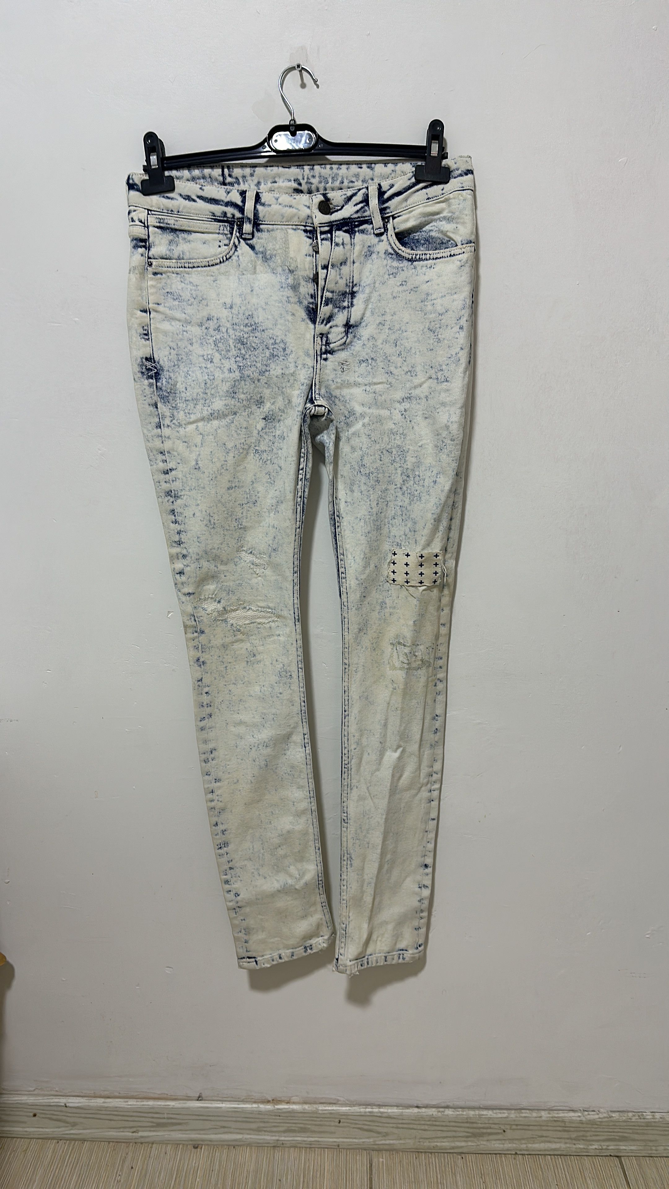 Ksubi × Vintage Ksubi Unreleased Sample White Jeans Size 32 Size US 32 / EU 48 - 1 Thumbnail