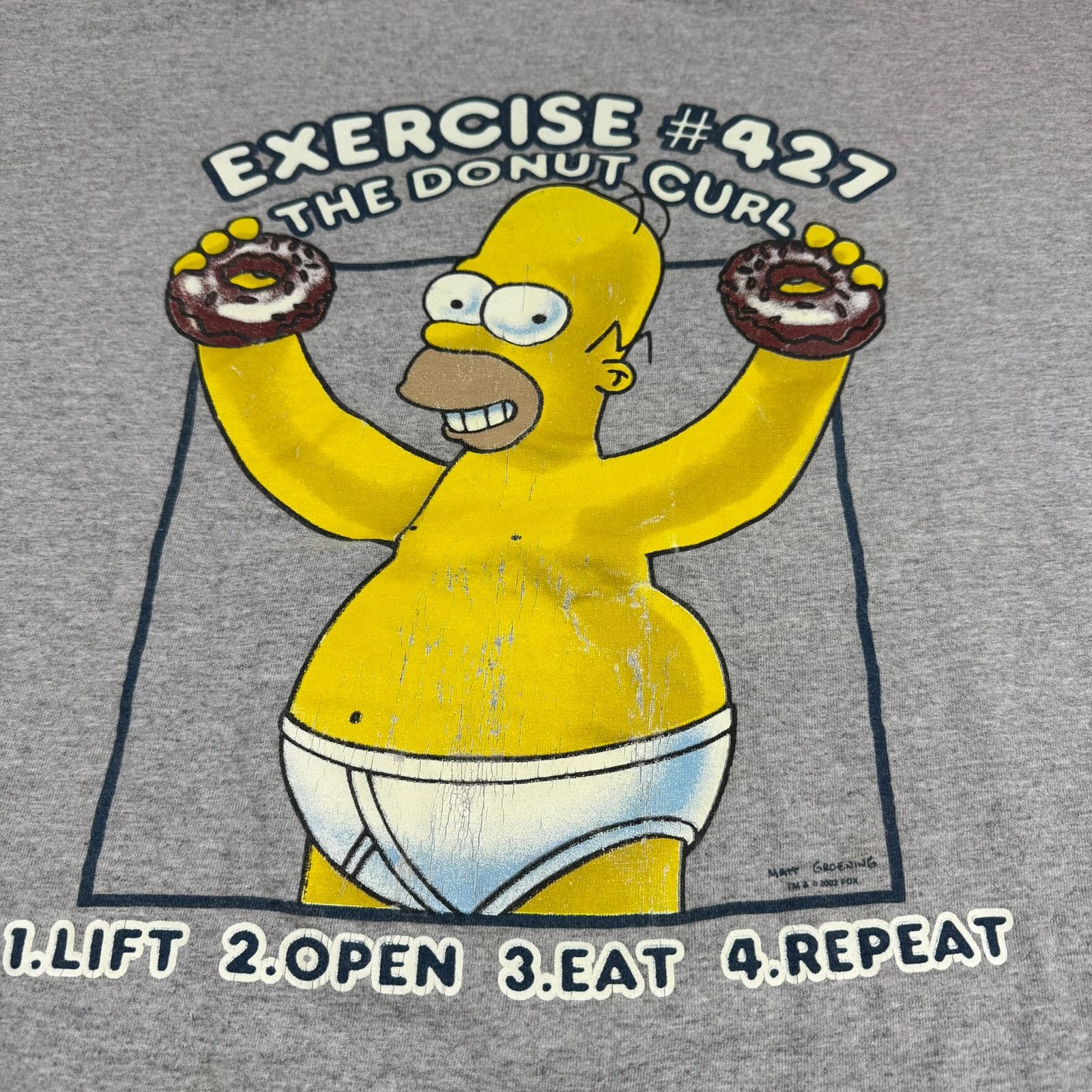 Delta Vintage Homer Simpson T-Shirt - Size XL - Good Condition Size US XL / EU 56 / 4 - 3 Thumbnail