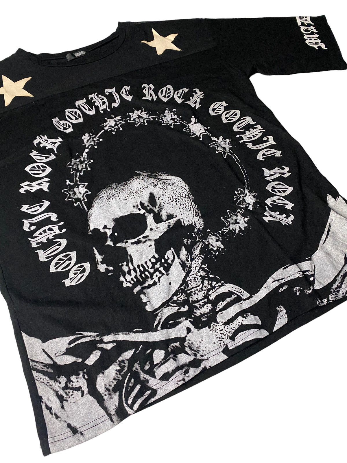 Hysteric Glamour 2000's Glad News Star Skull Cross Shirt Size US XL / EU 56 / 4 - 3 Thumbnail