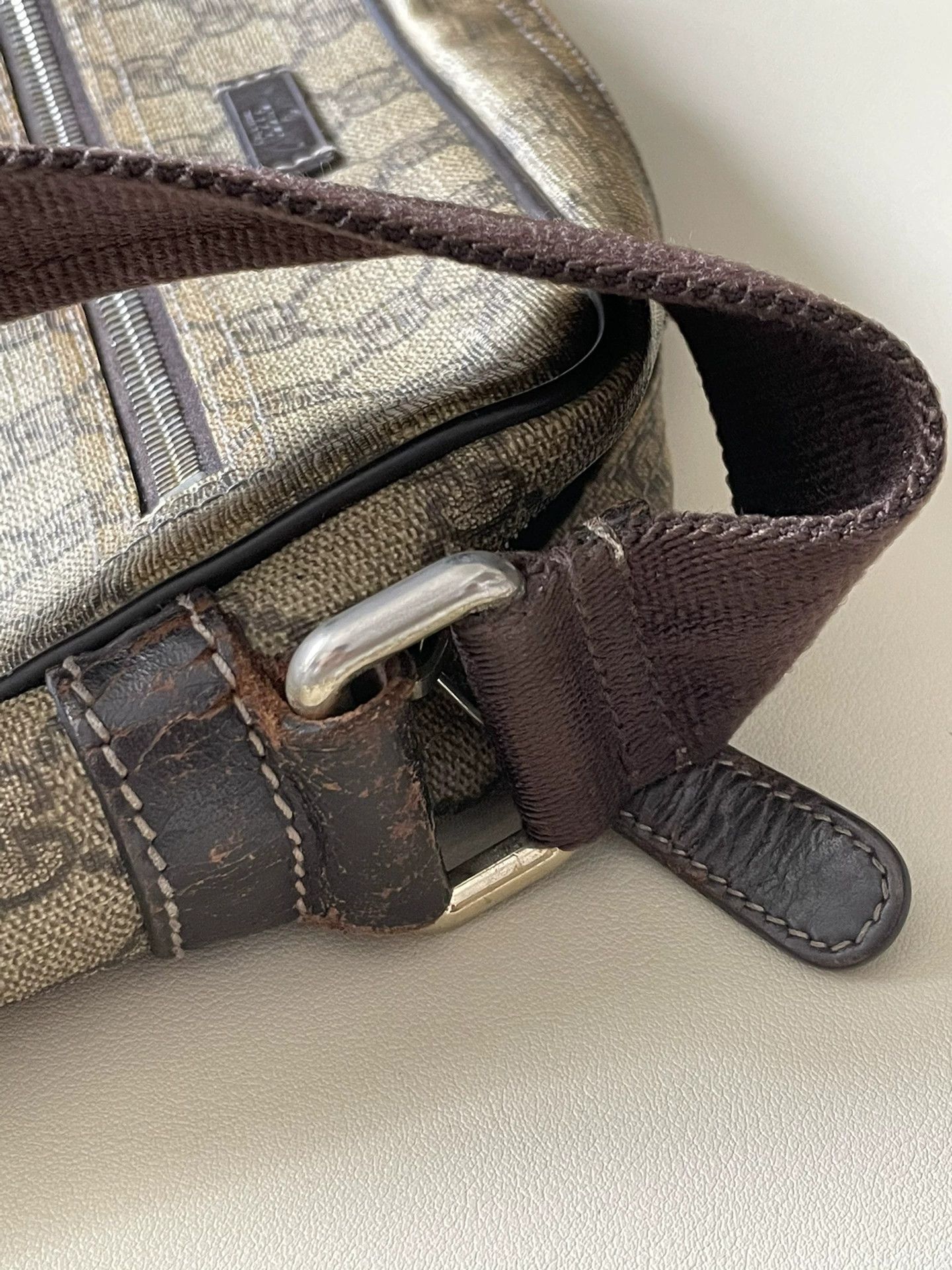 Gucci Beige Patterned Crossbody Bag Size ONE SIZE - 4 Thumbnail