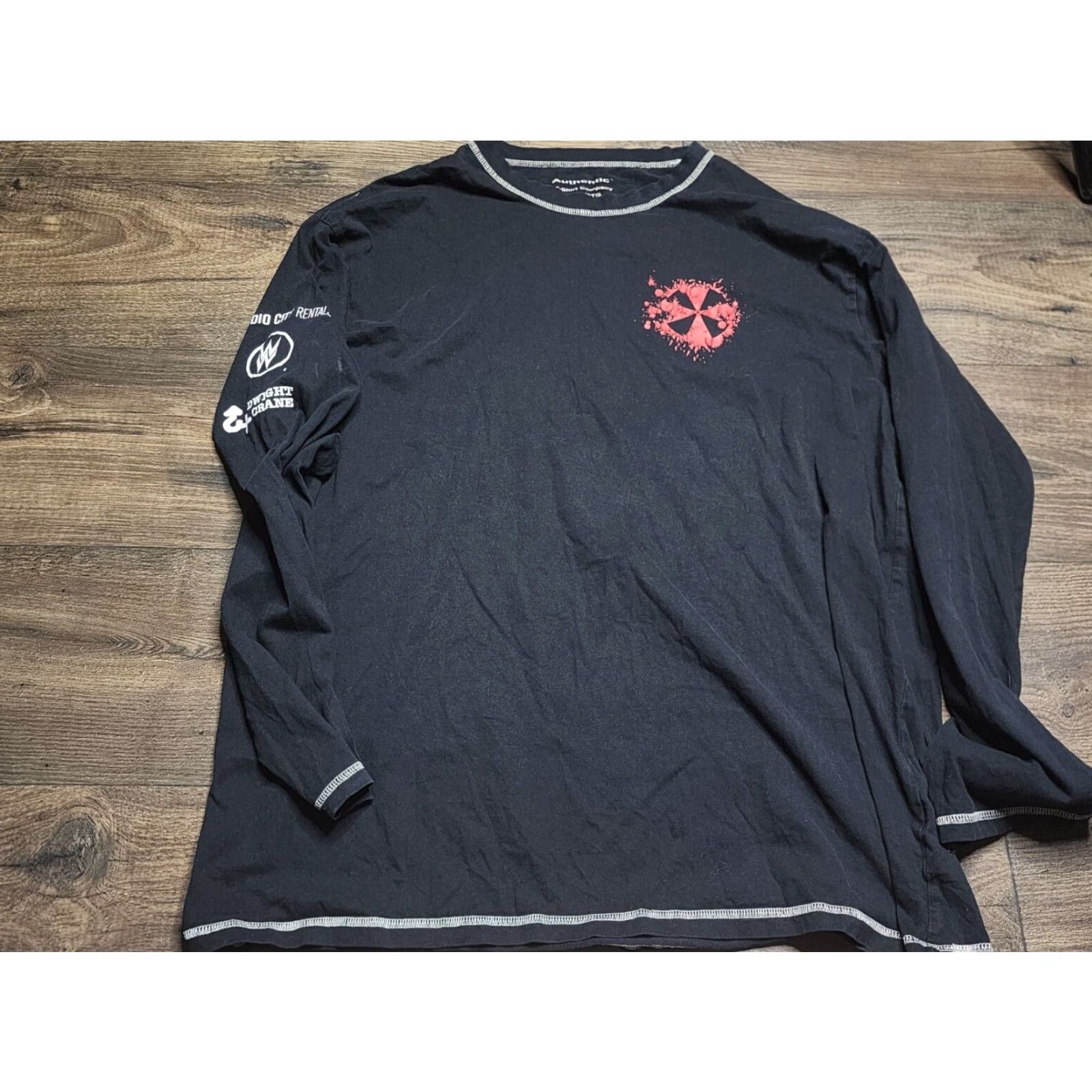 Vintage VINTAGE Resident Evil Afterlife Logo T-Shirt Men 2XL Black Horror Movie Game Graphic Size US XXL / EU 58 / 5 - 6 Thumbnail